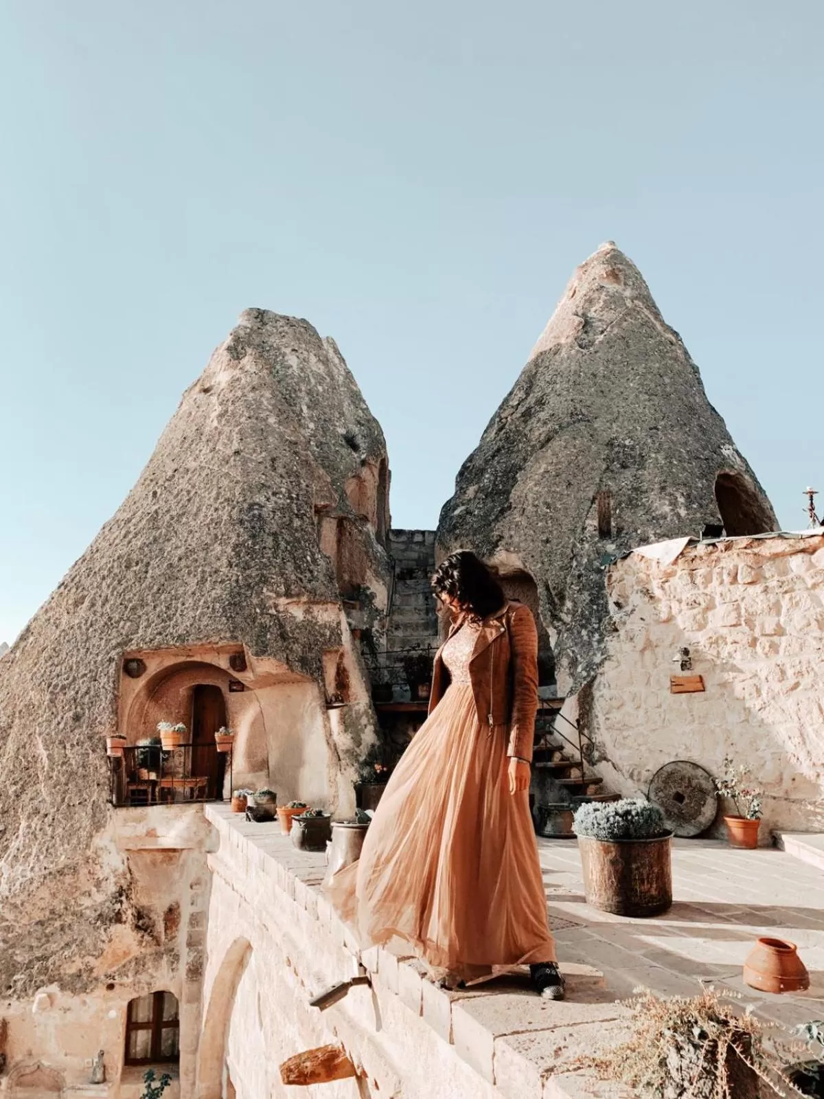 Property building in Kelebek Cave Hotel