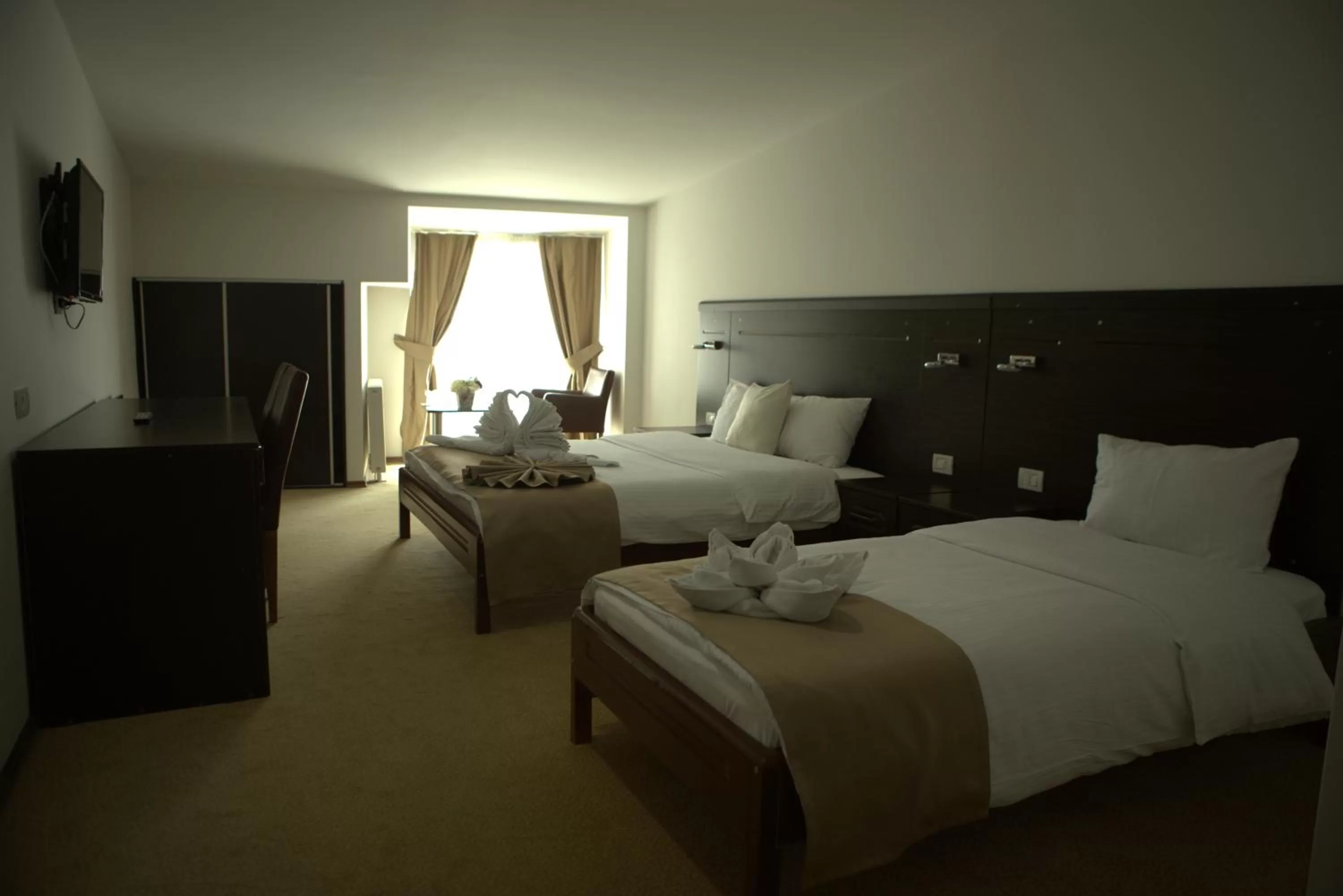 Bed in Arabella Hotel