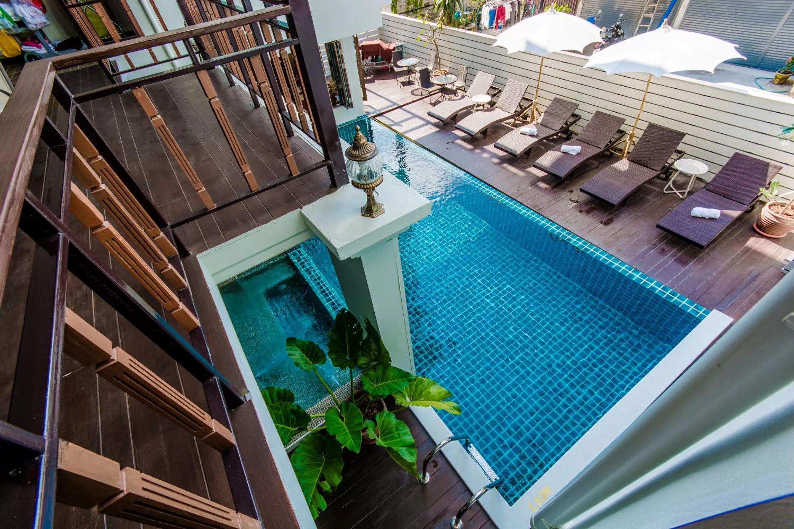 Swimming pool in Goldenbell Hotel Chiangmai