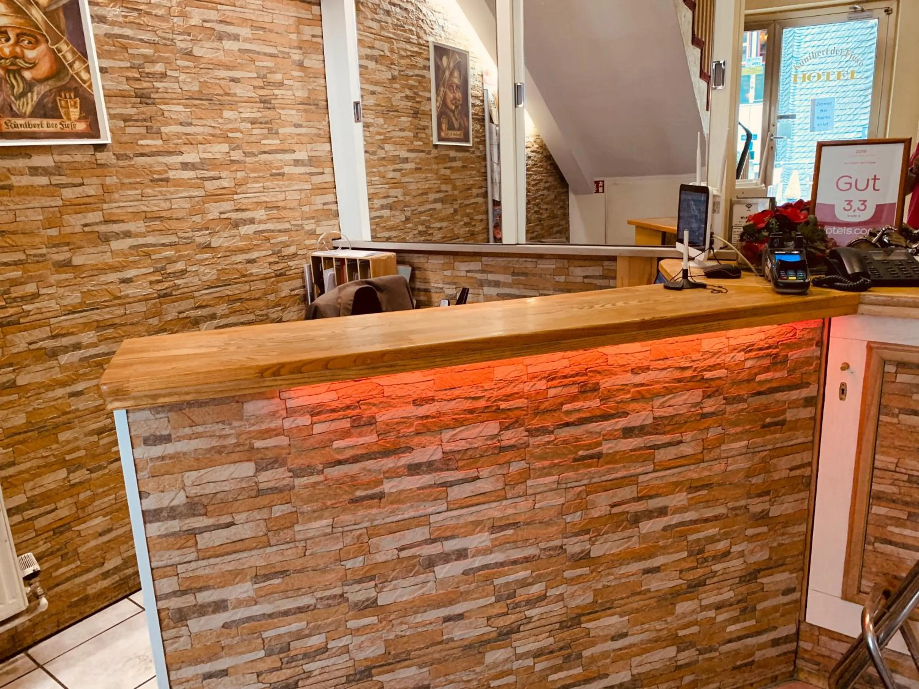 Lobby or reception in Hotel Kunibert der Fiese - Superior