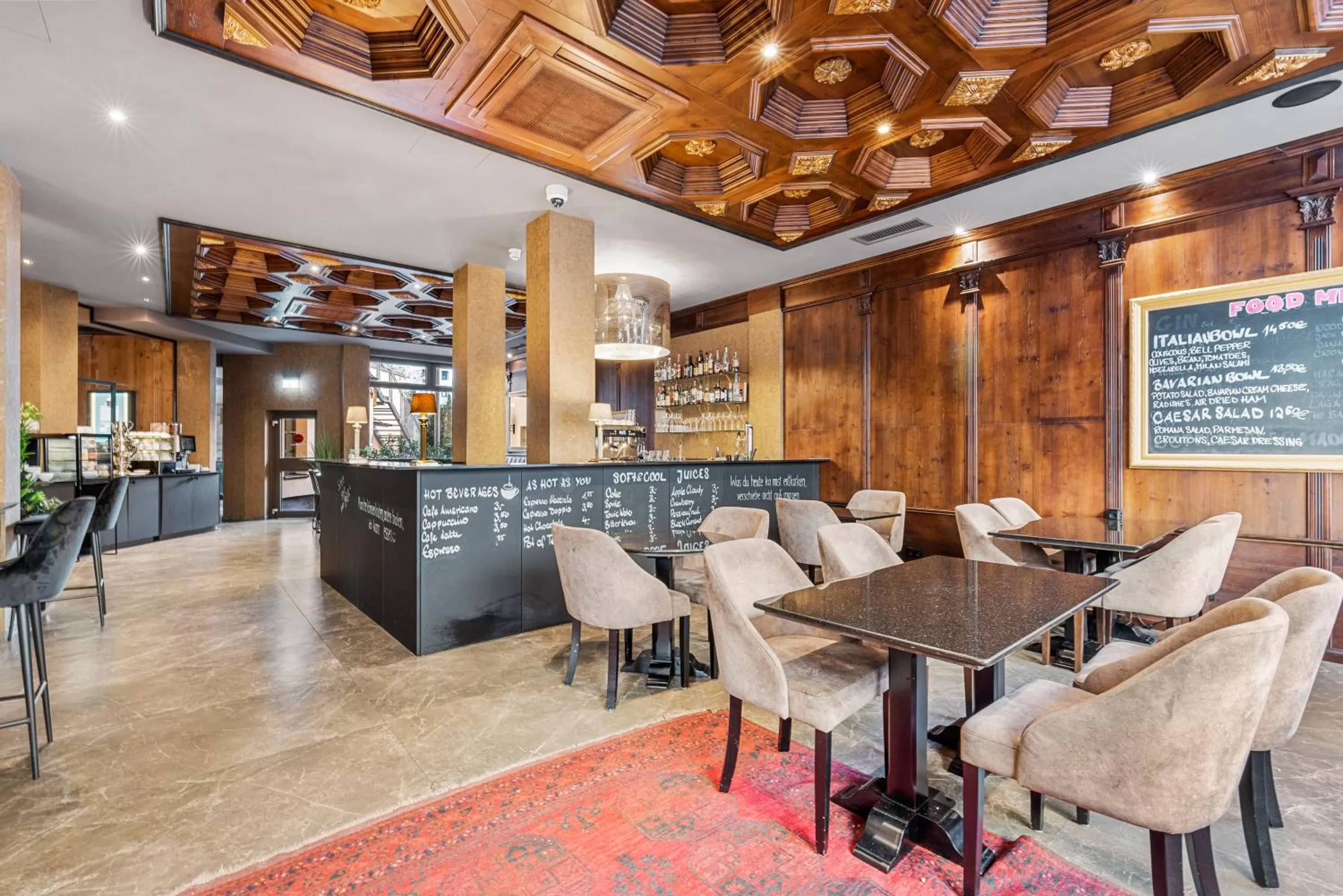 Restaurant/places to eat in KING's Hotel First