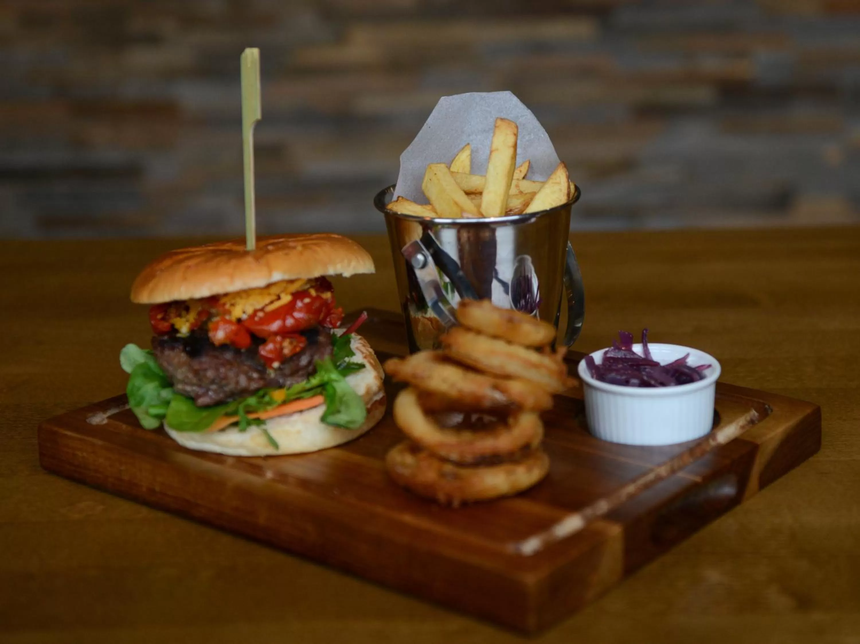 Food close-up in Moorings Hotel