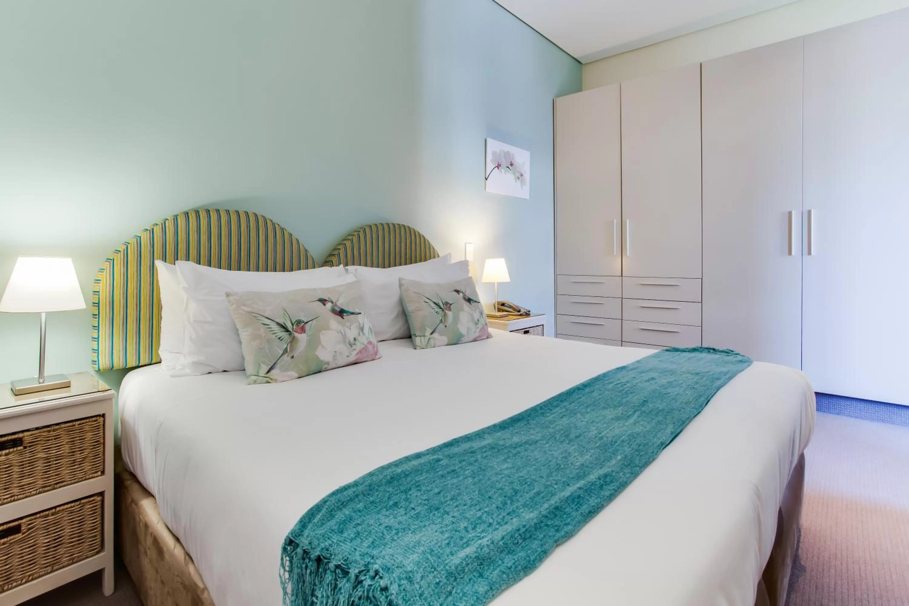 Bed in The One 8 Hotel in Green Point - Solar Power