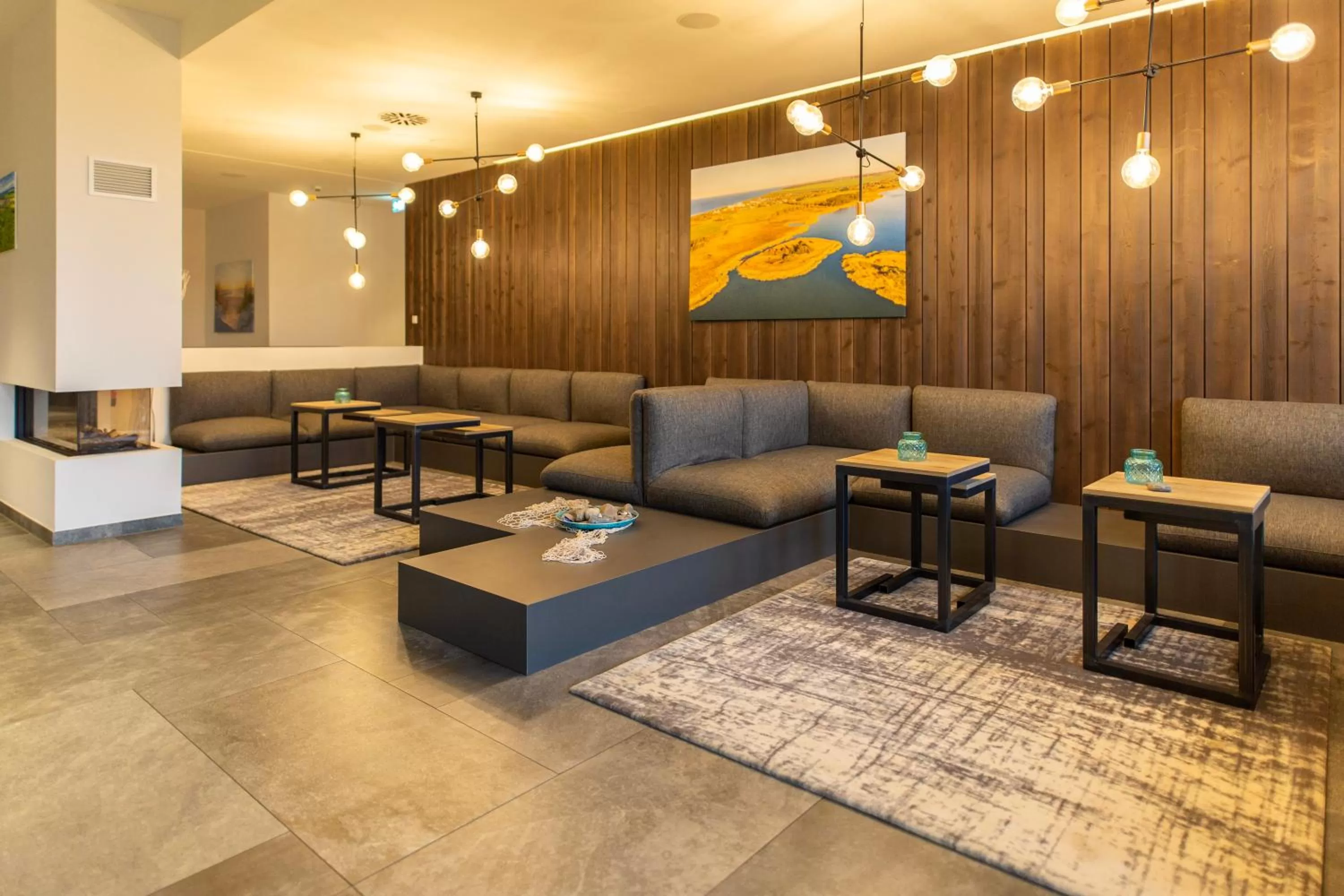 Lobby or reception in Aparthotel Waterkant Suites - Fewos am Meer mit SPA