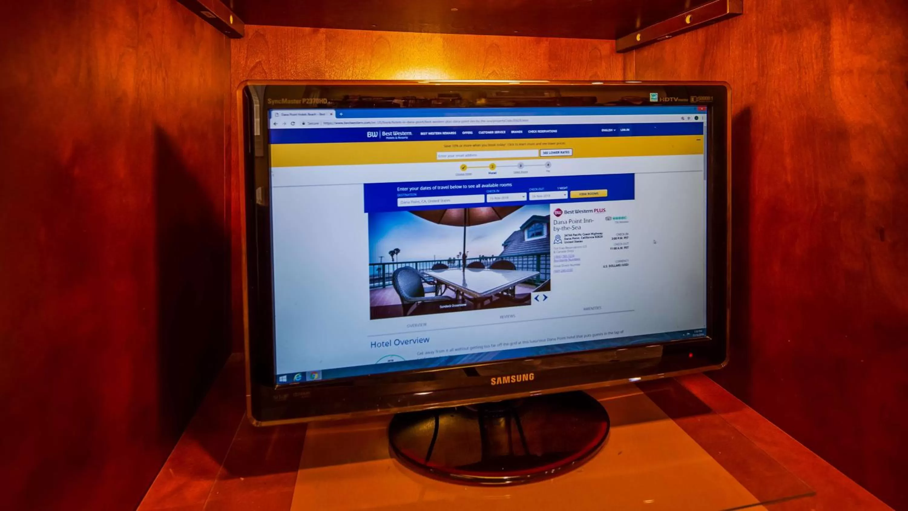 On site in Best Western Plus Dana Point Inn-by-the-Sea