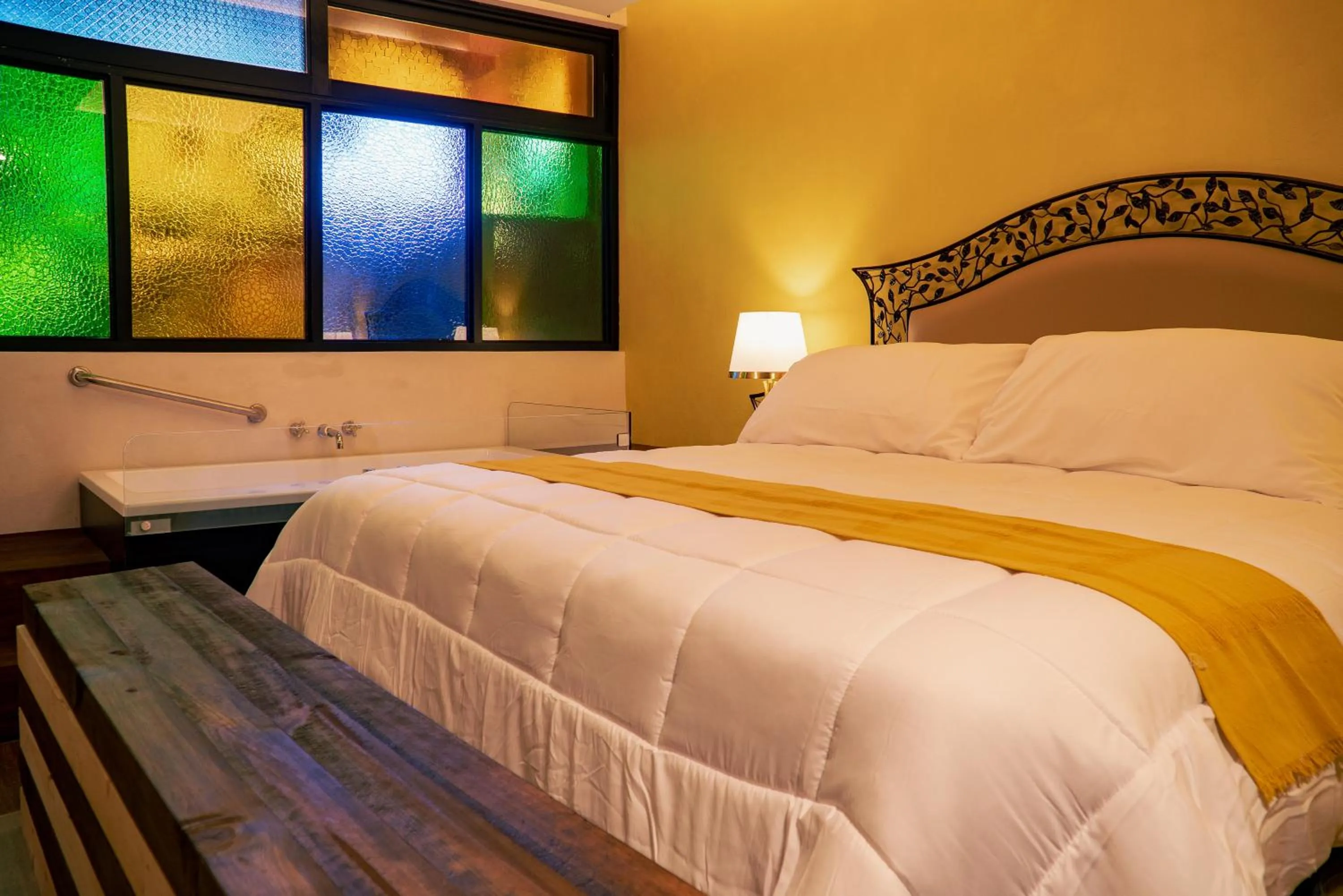 Bedroom, Bed in Hotel Tepeyac