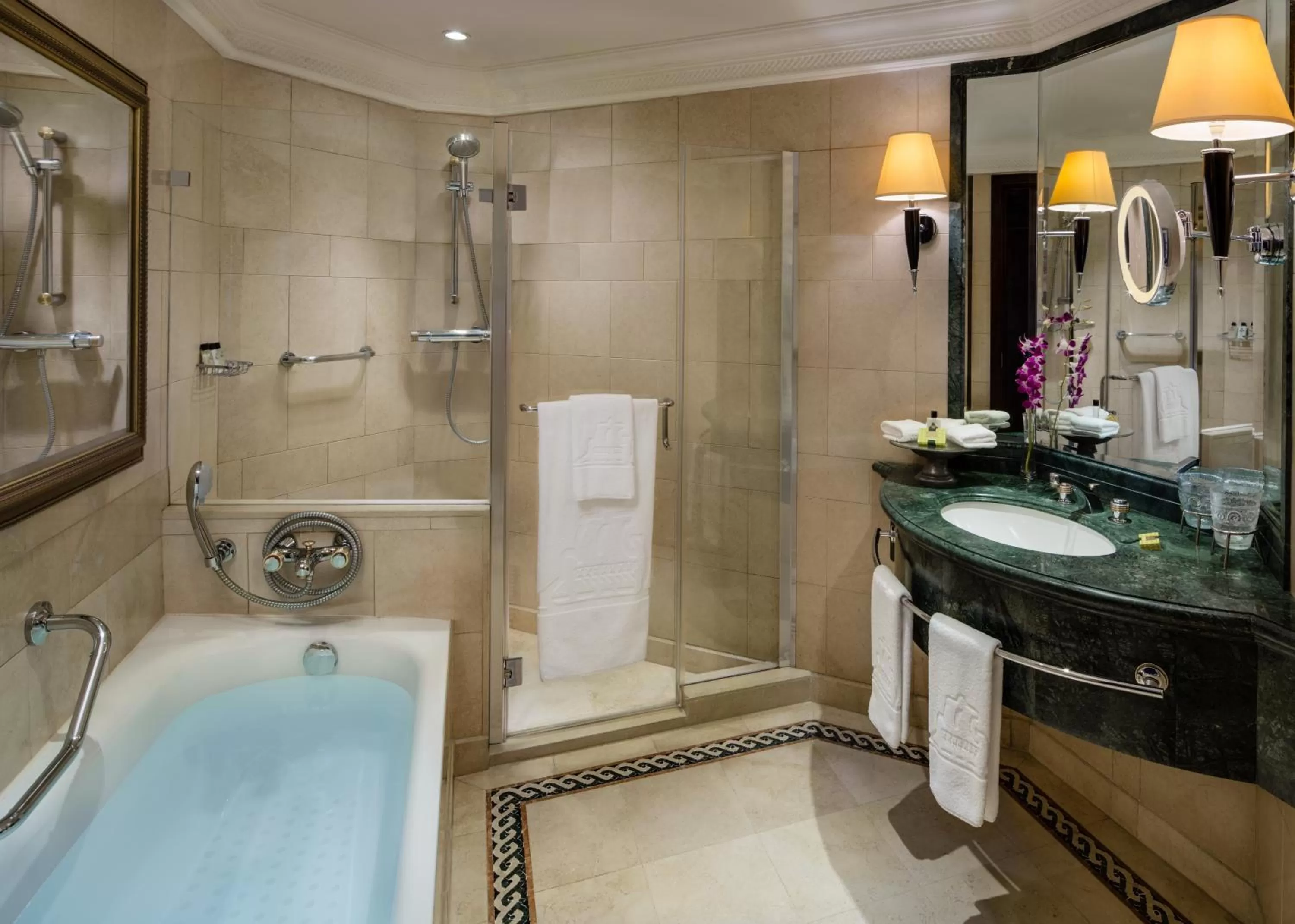 Bathroom in InterContinental Phoenicia Beirut by IHG
