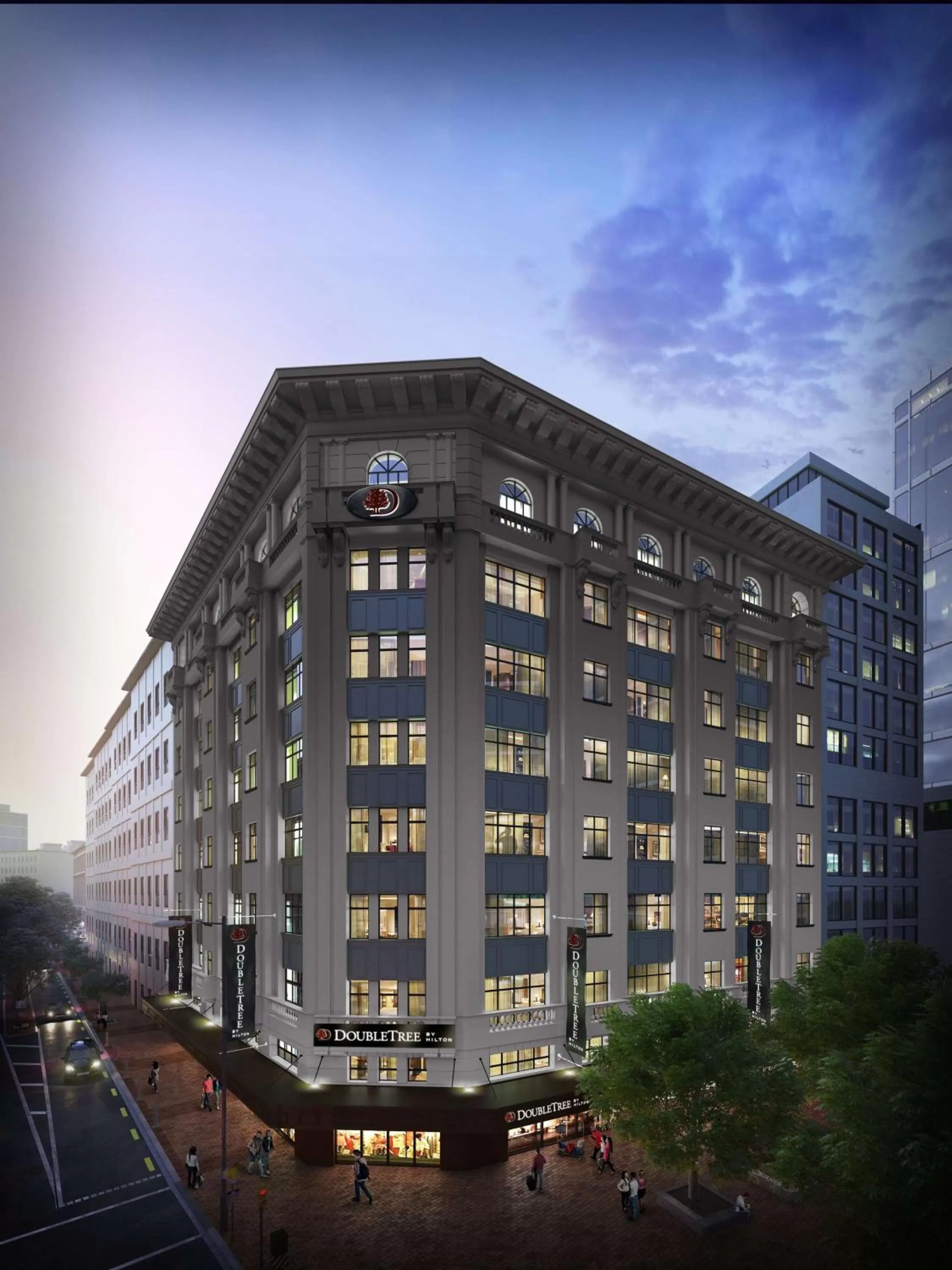 Property building in Doubletree By Hilton Wellington