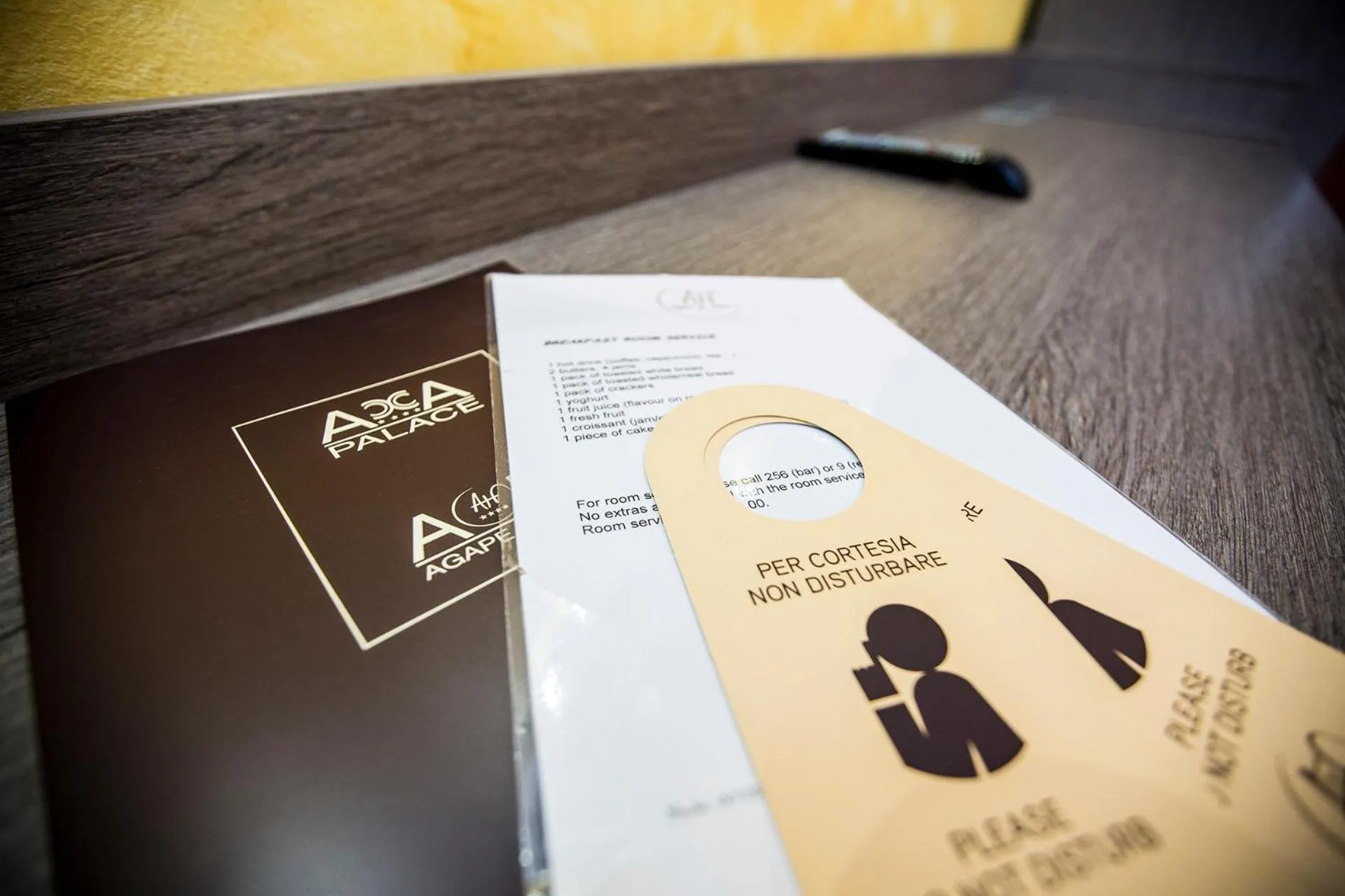 Logo/Certificate/Sign in Agape Hotel - AA Hotels