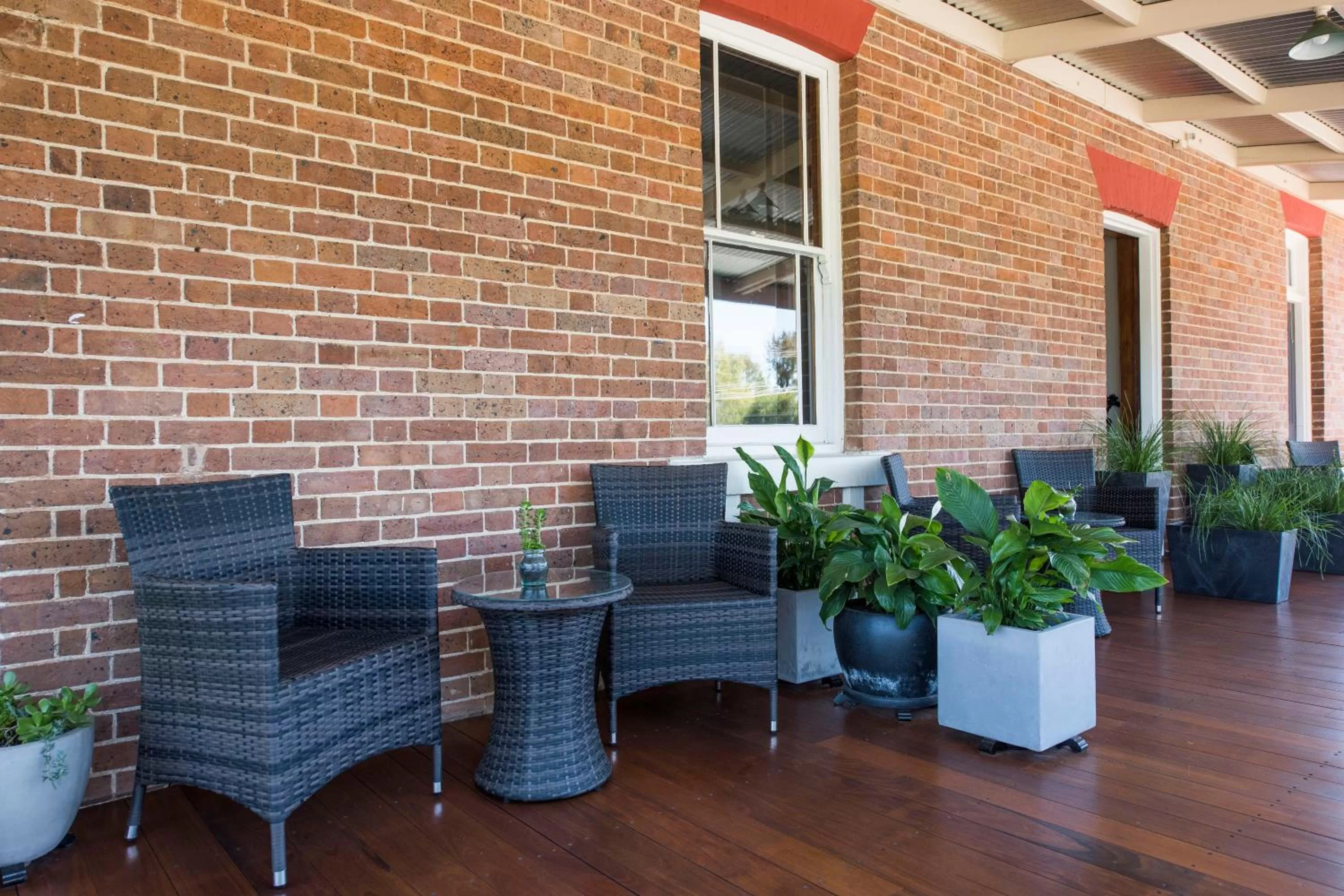 Balcony/Terrace in The Parkview Hotel Mudgee