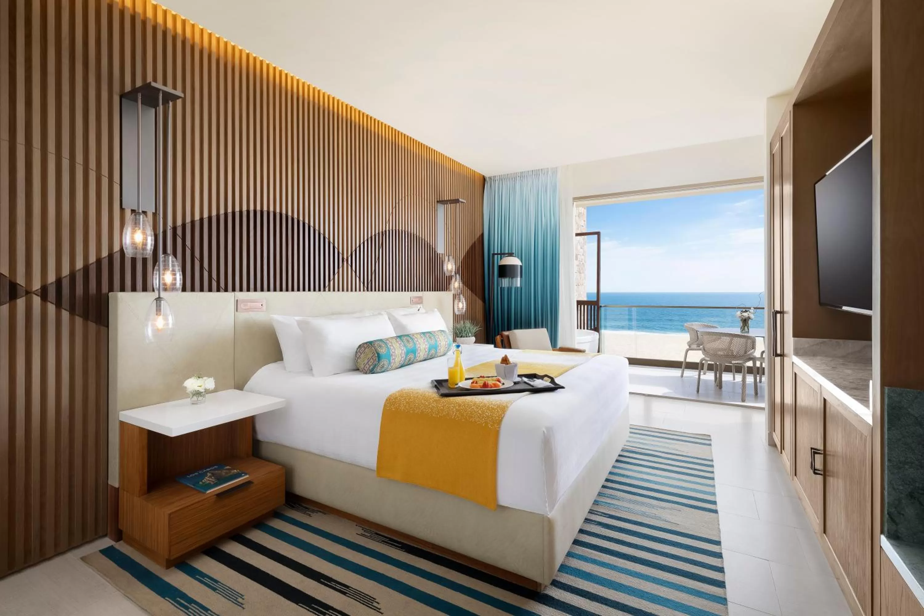 Photo of the whole room, Bed in Hard Rock Hotel Los Cabos