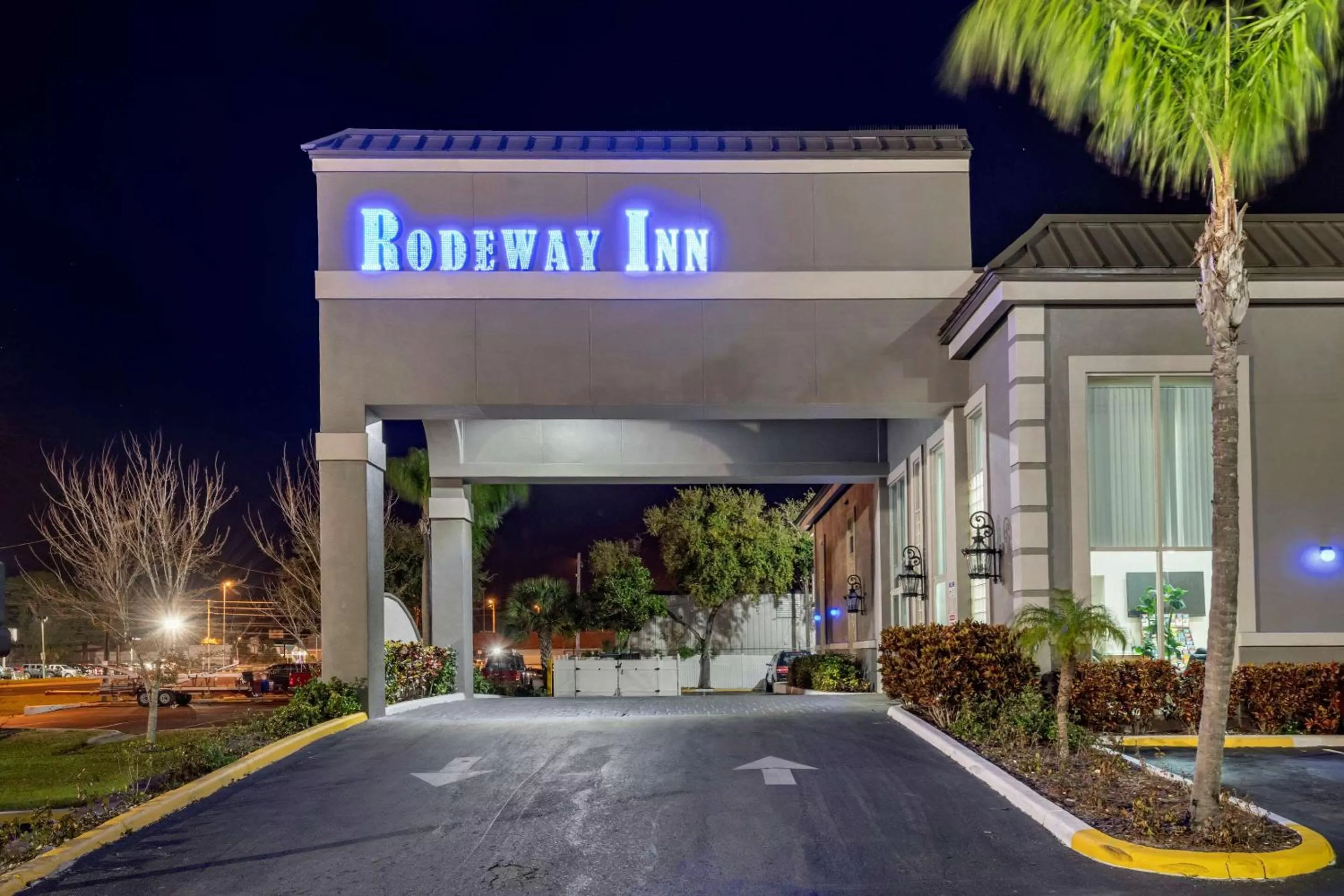 Property building in Rodeway Inn New Port Richey
