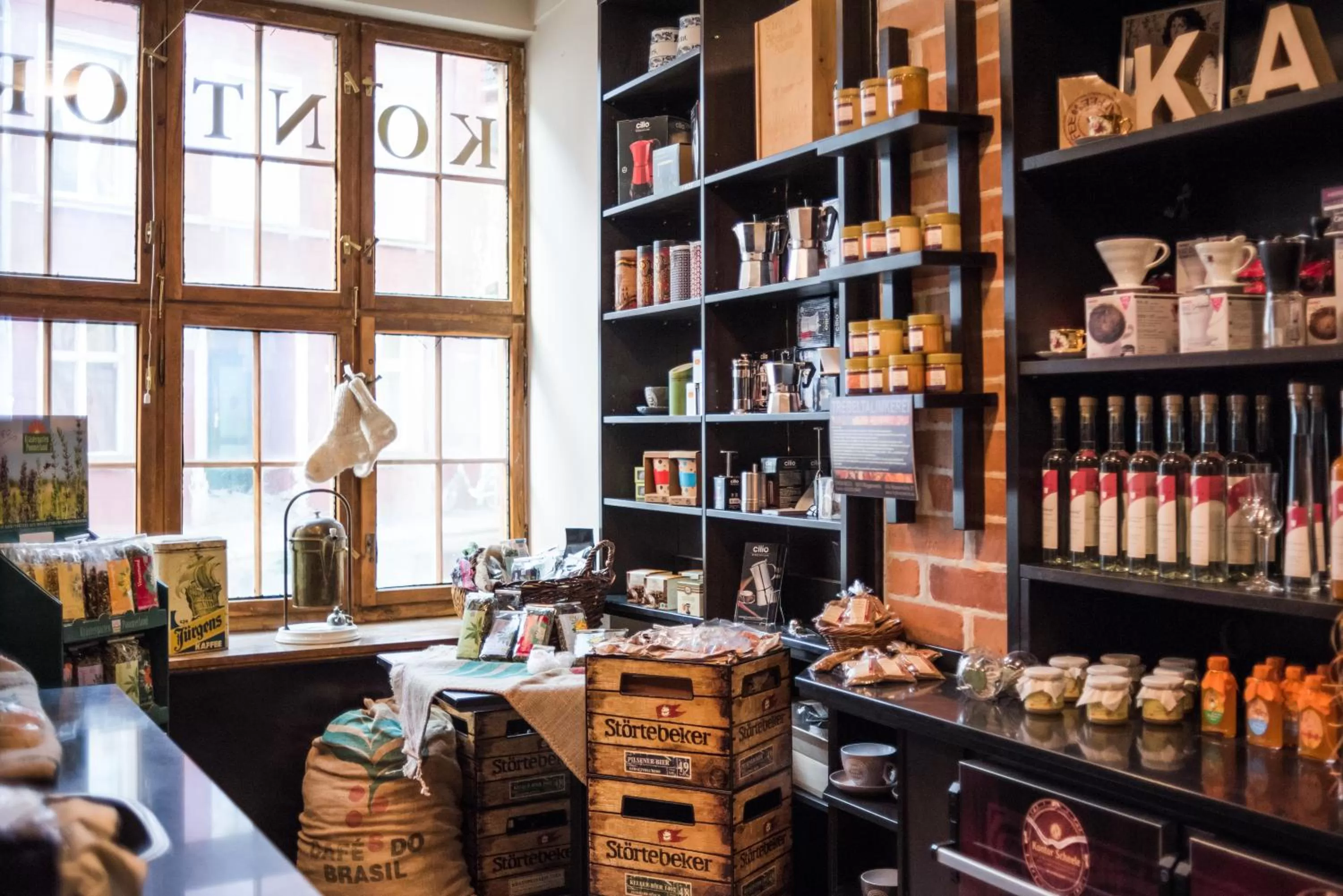 On-site shops in Romantik Hotel Scheelehof Stralsund