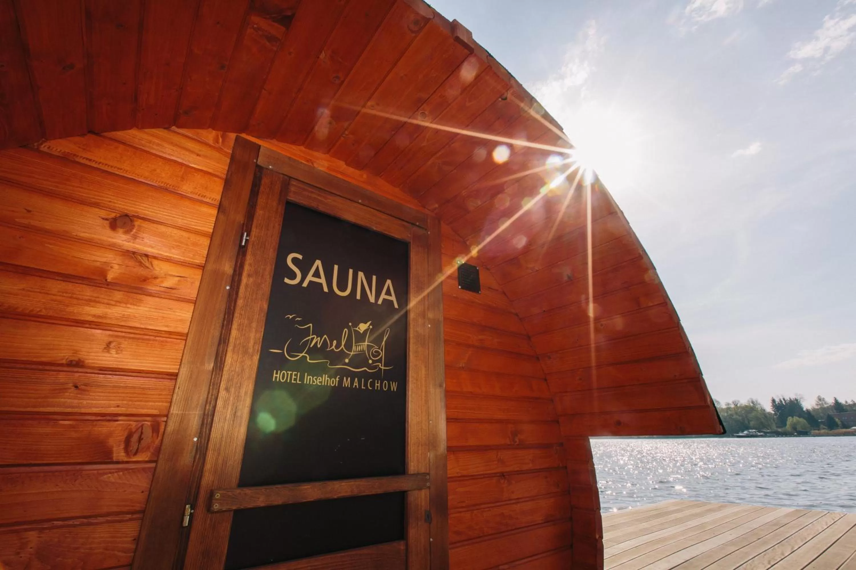 Sauna in Hotel Inselhof