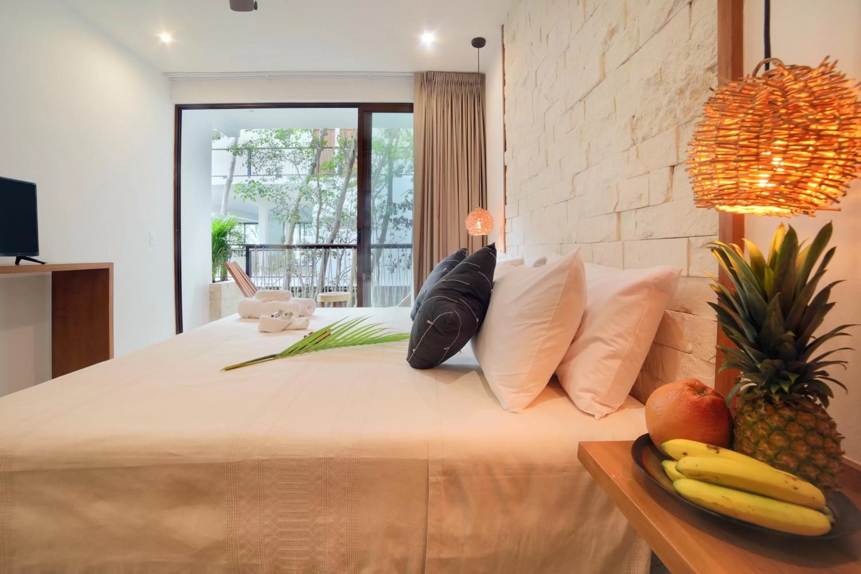 Bed in Hotel Blanco Tulum Adults Only