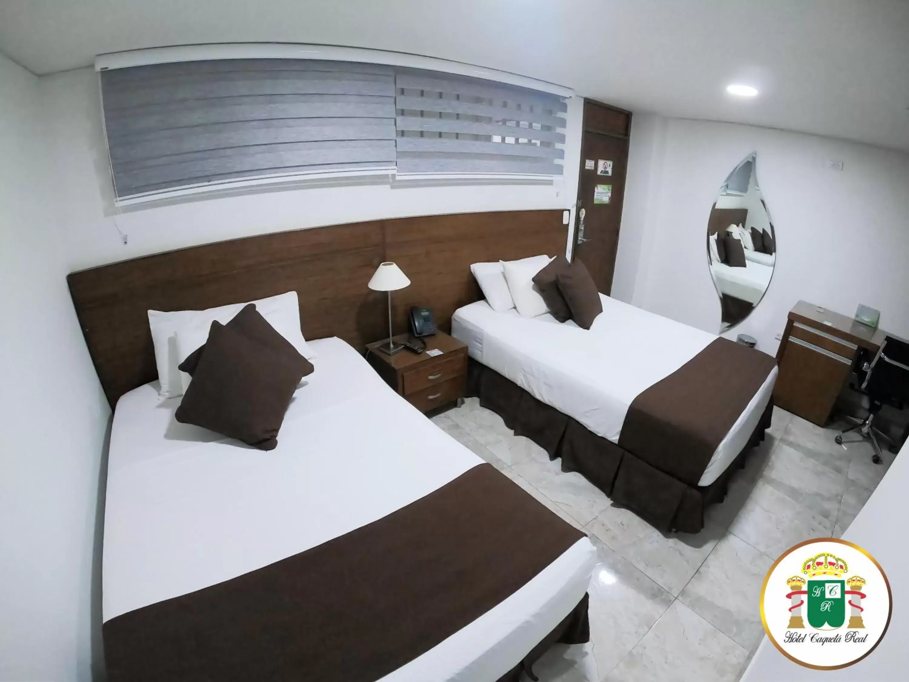 Double Room with Two Double Beds in Hotel Caquetá Real HSC Double Room with Two Double Beds in Hotel Caquetá Real HSC