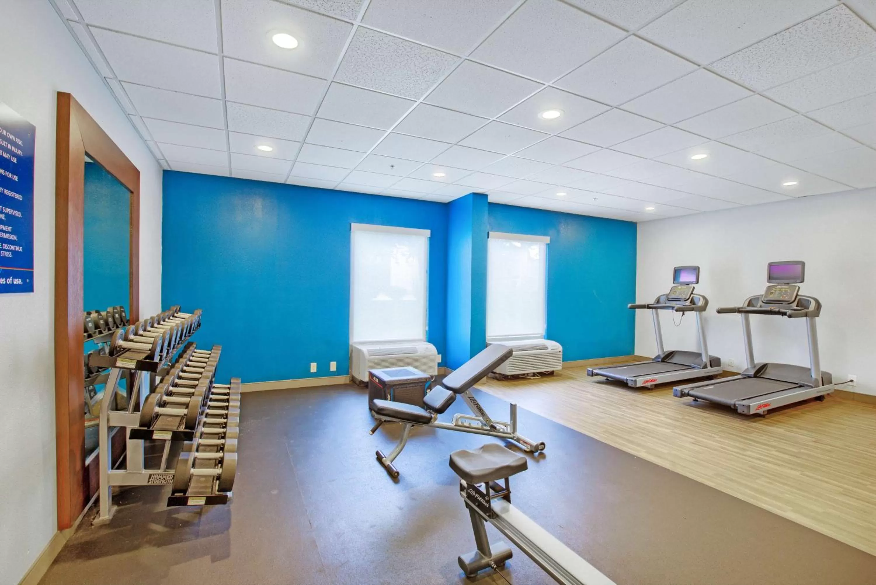Fitness centre/facilities in Hampton Inn Slidell