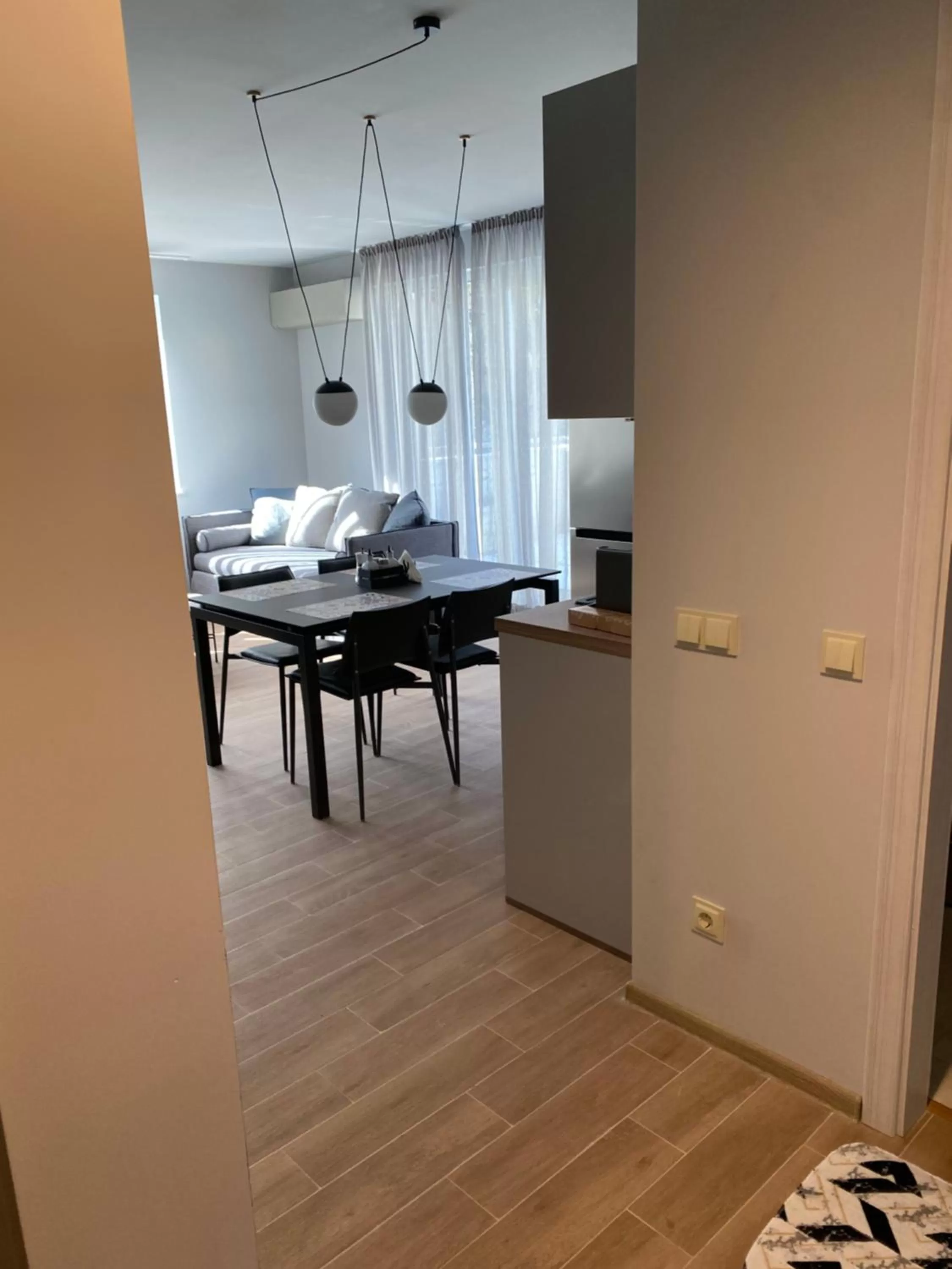 Bed in 7th Sense boutique apartments