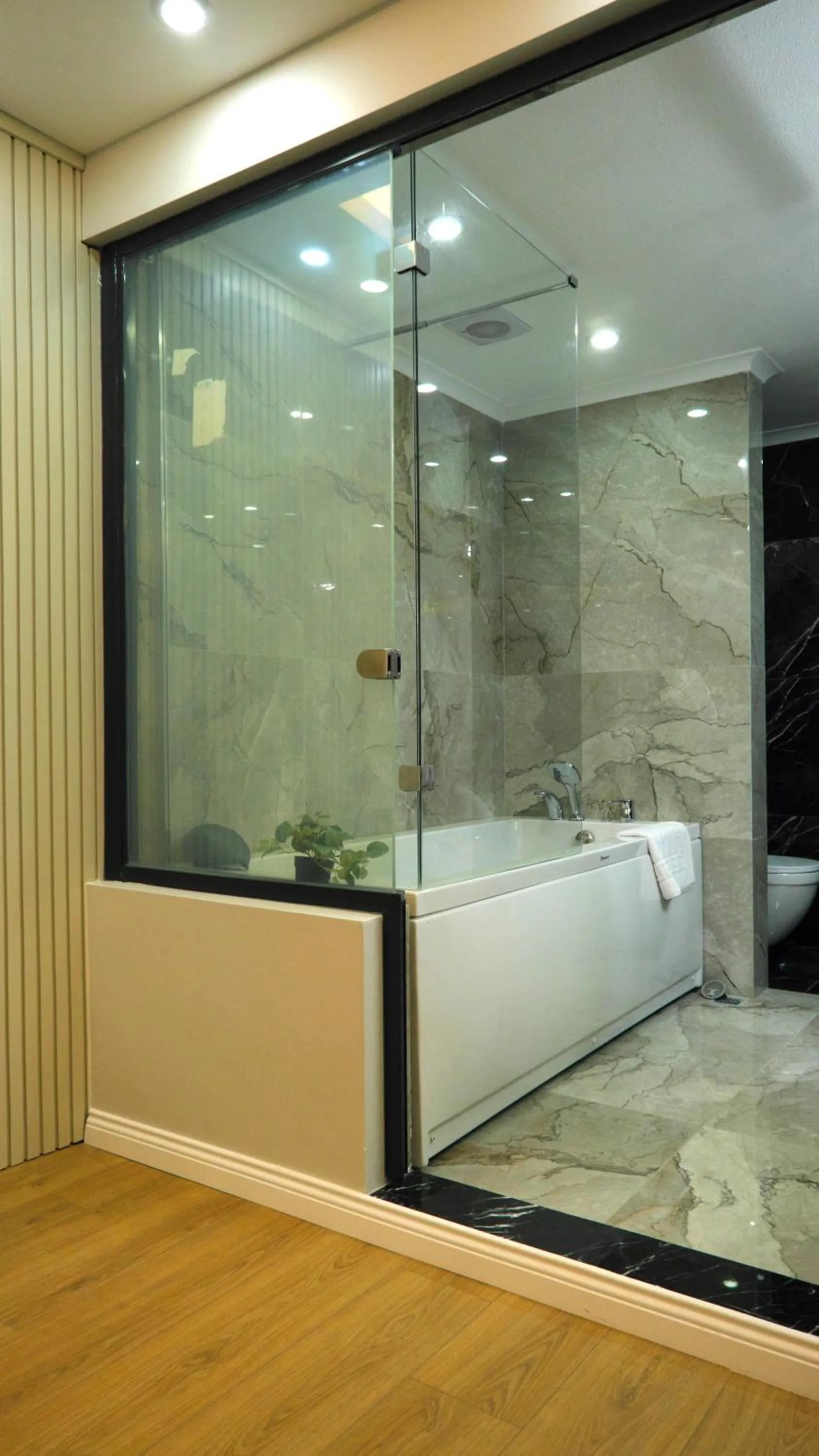 Shower in MyKent Hotel