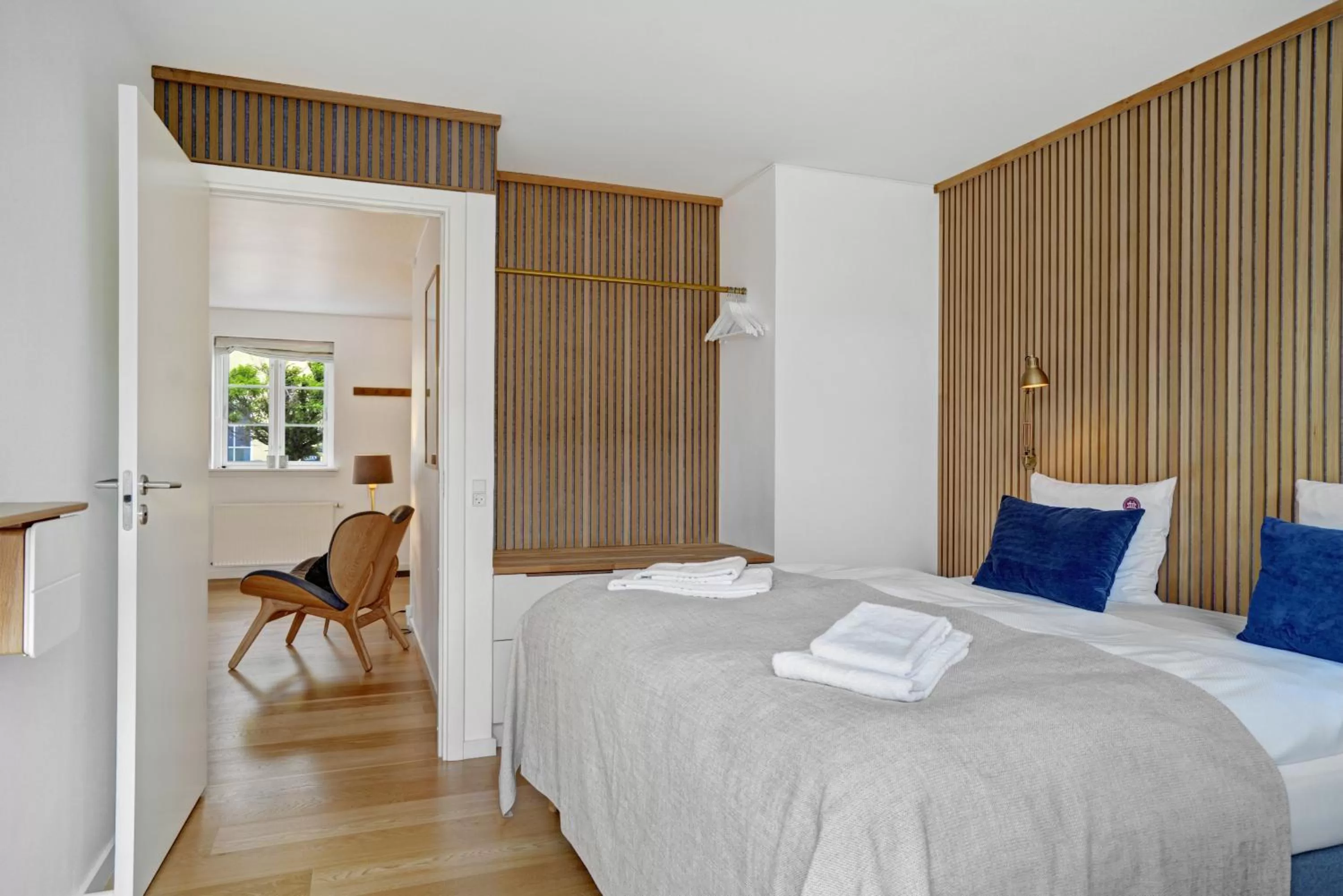 Bedroom, Bed in Skagen Harbour Hotel