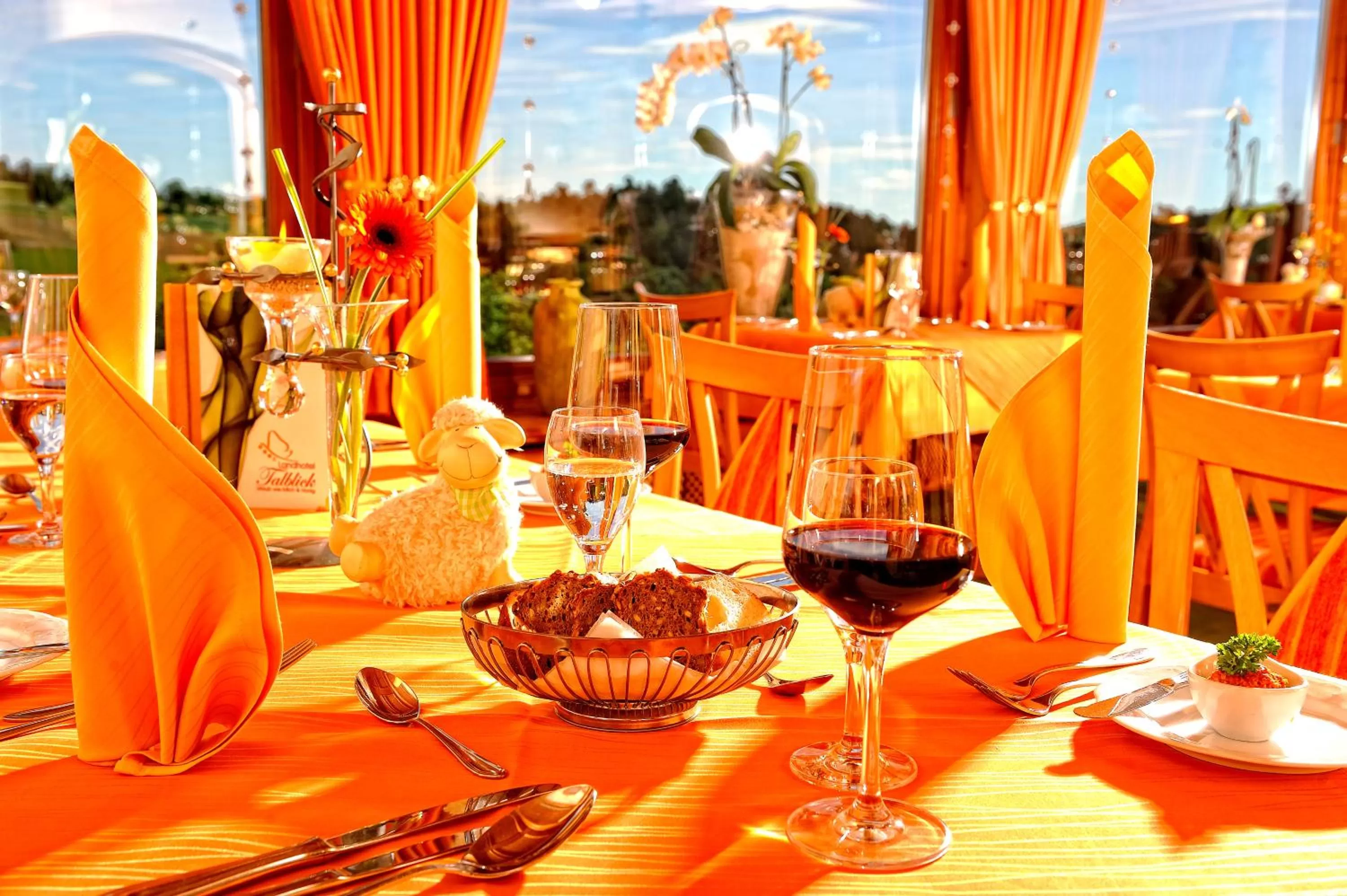 Restaurant/places to eat in Landhotel Talblick