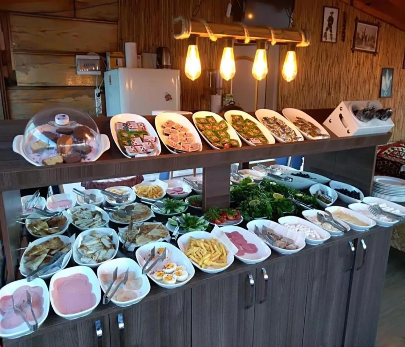 Buffet breakfast, Food in Old City Family Hotel