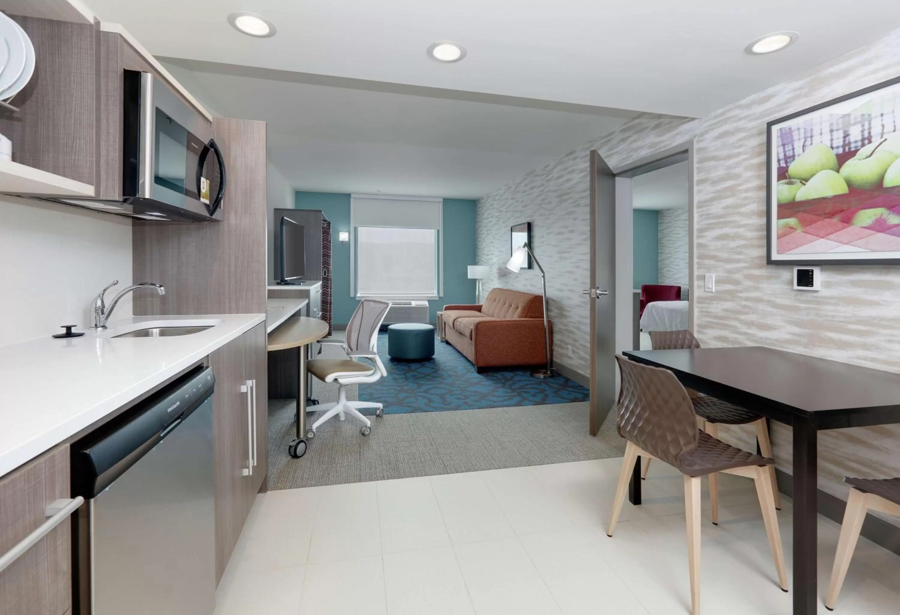 Bedroom in Home2 Suites By Hilton Yakima Airport