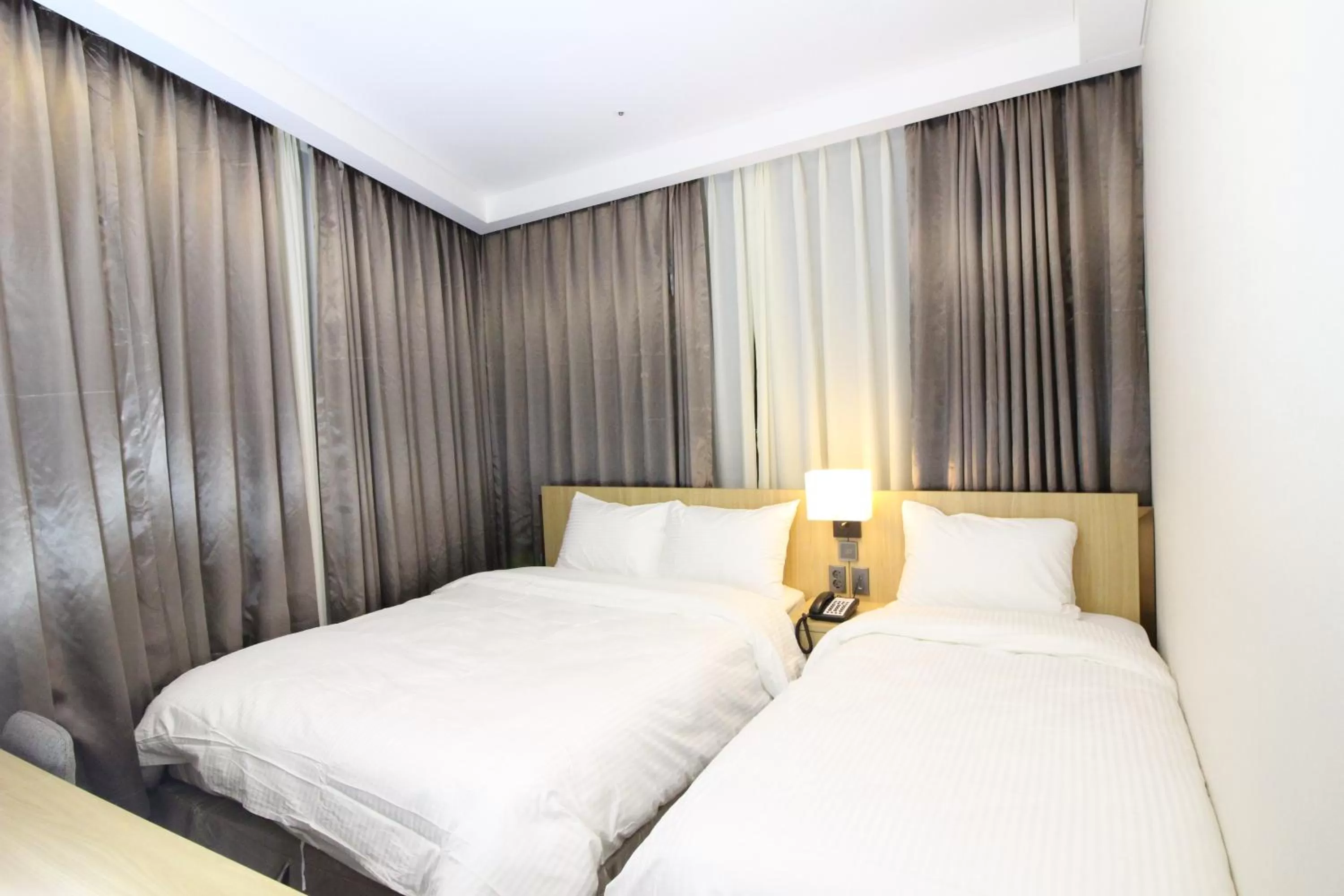 Bed in Hotel Migliore Seoul