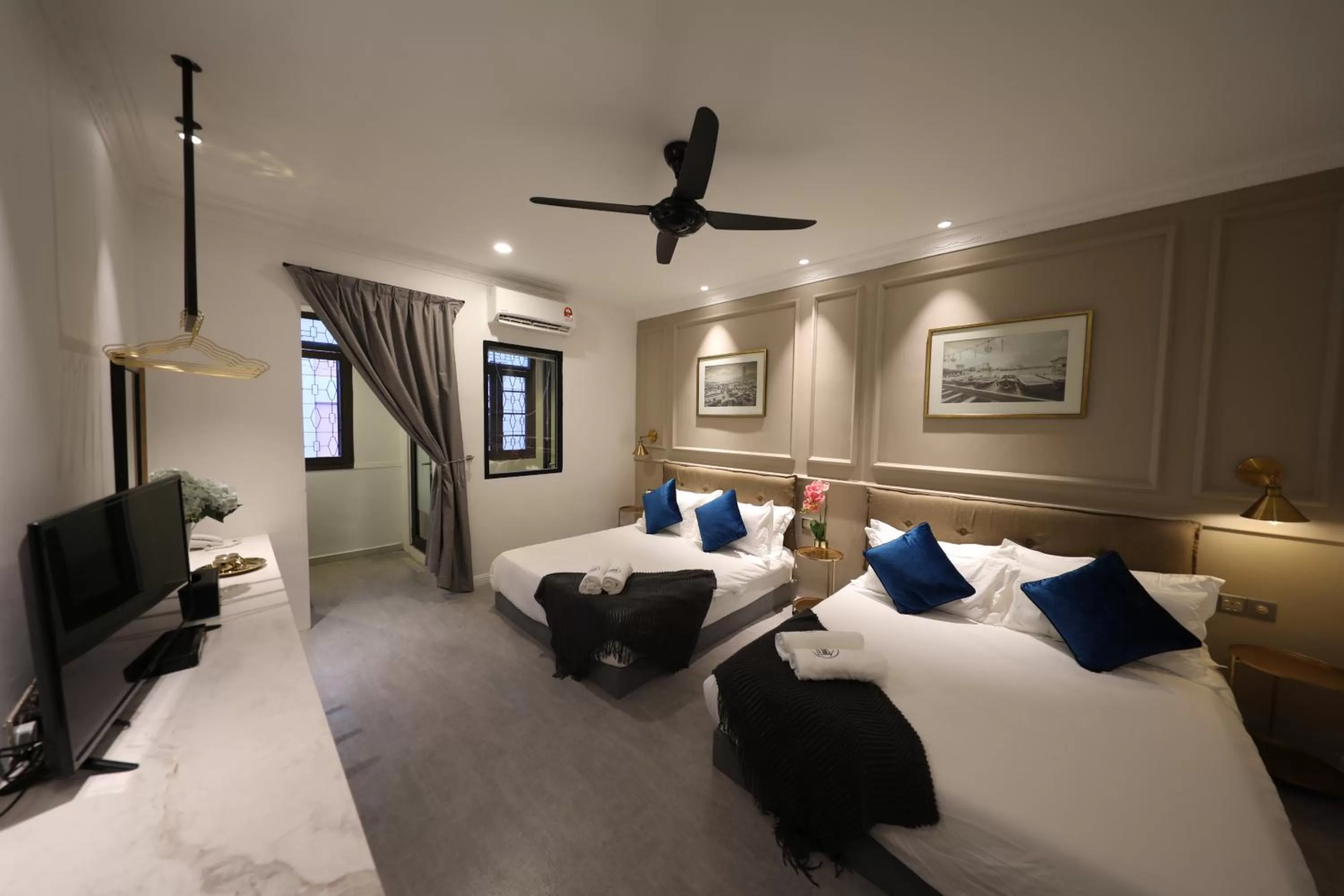 Bed in Manhattan Residence