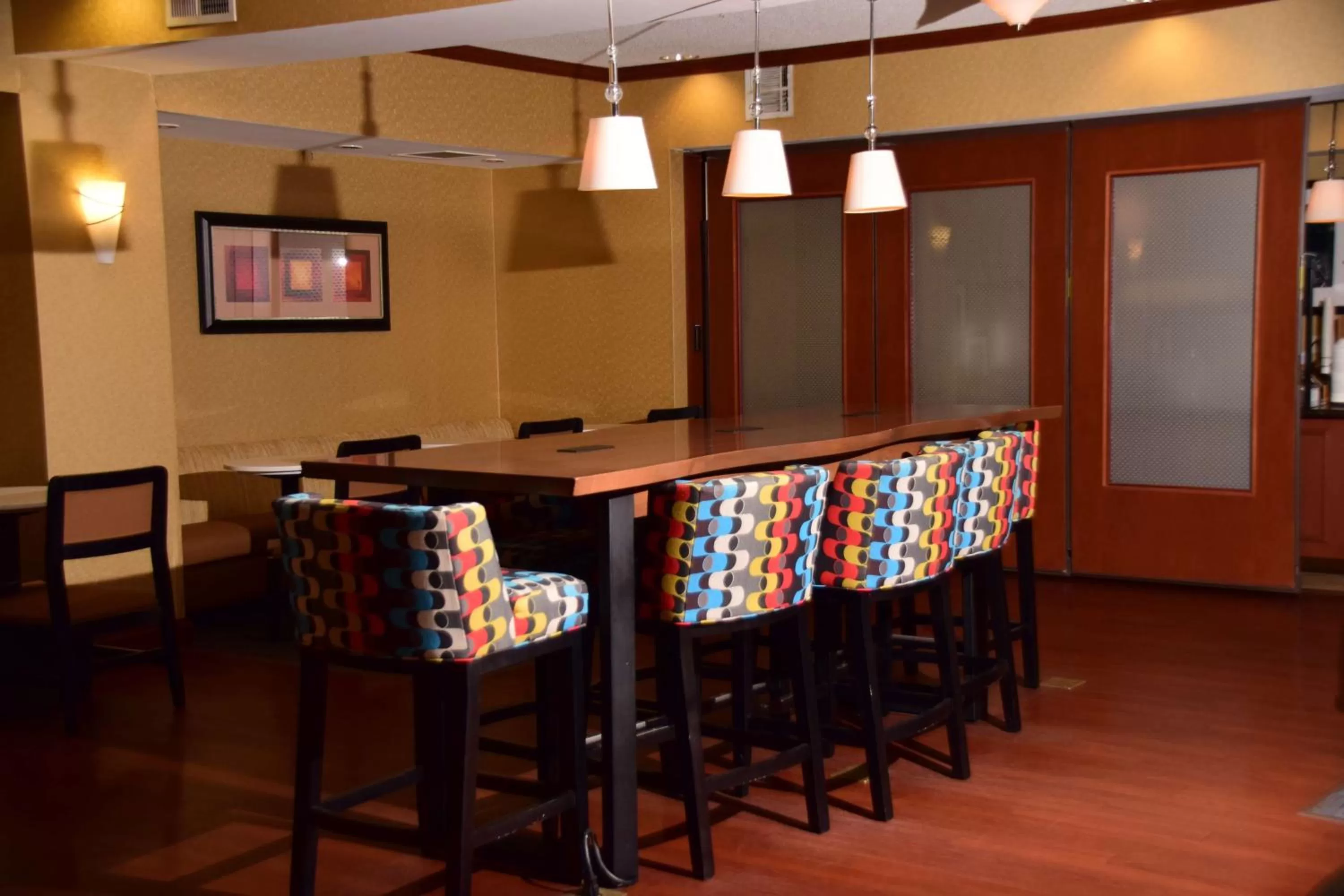 Lobby or reception in Hampton Inn Indiana