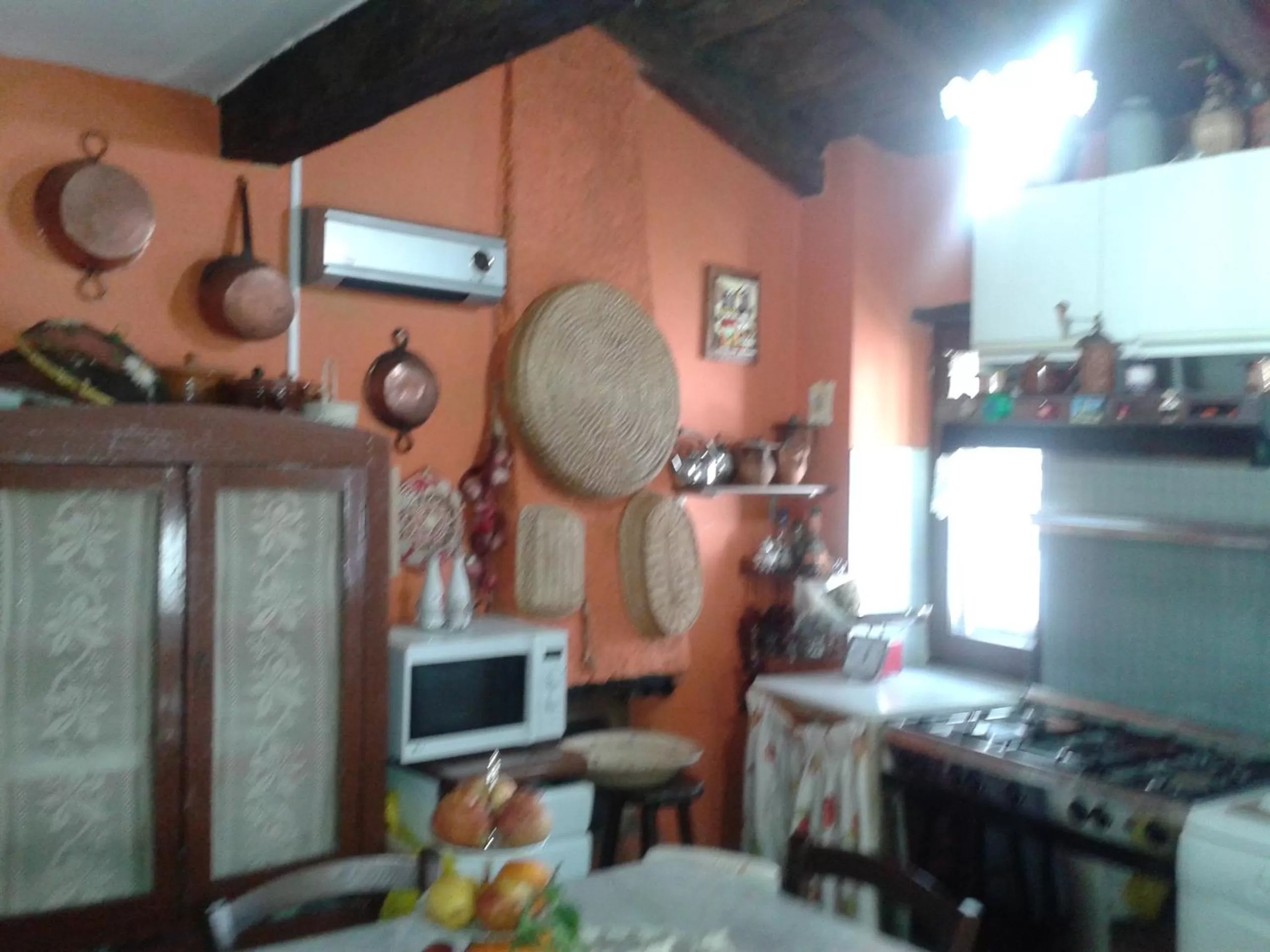 Communal kitchen in Casamuseo del Risorgimento