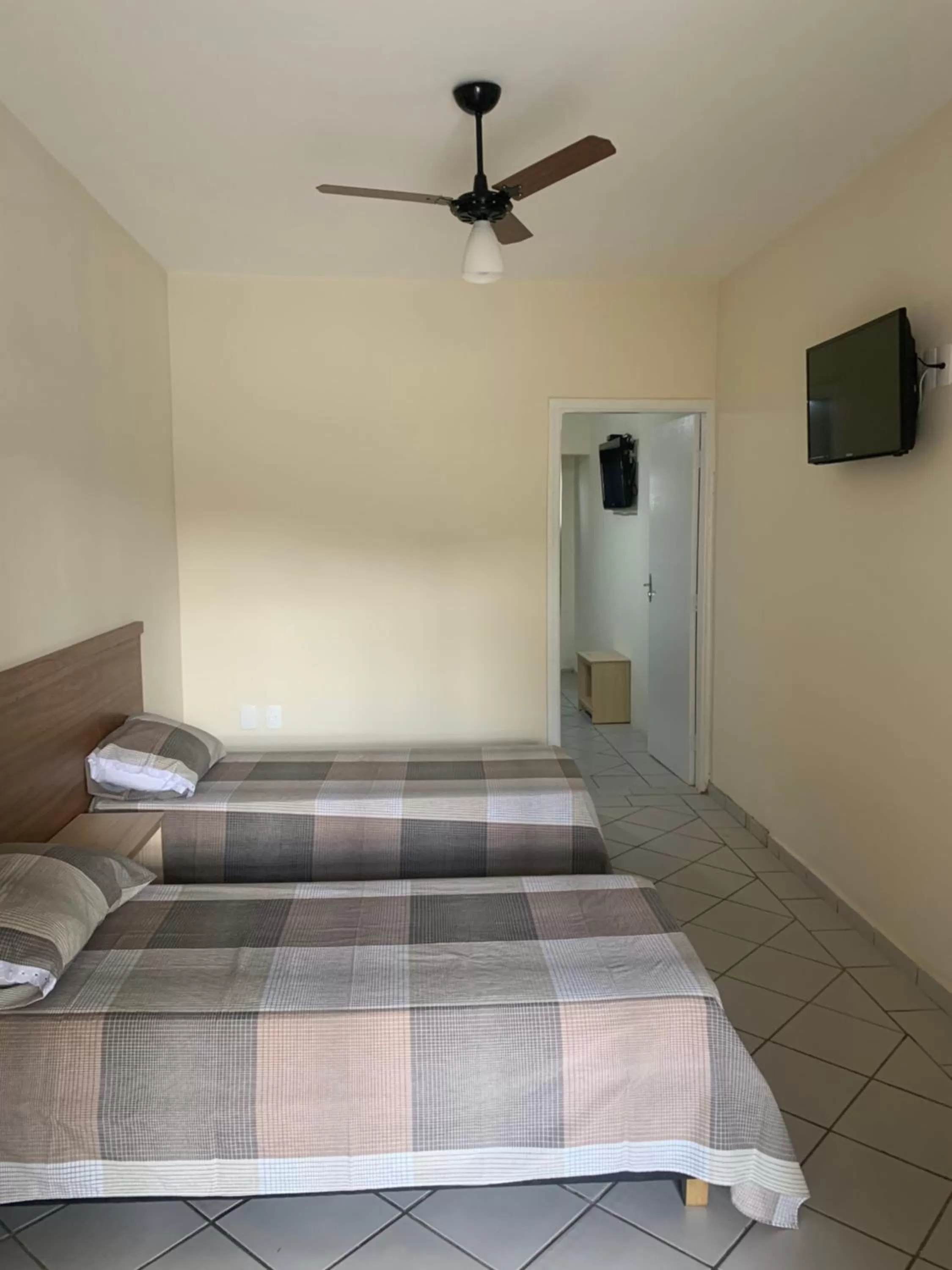 Bed in Ananda pousada chalé