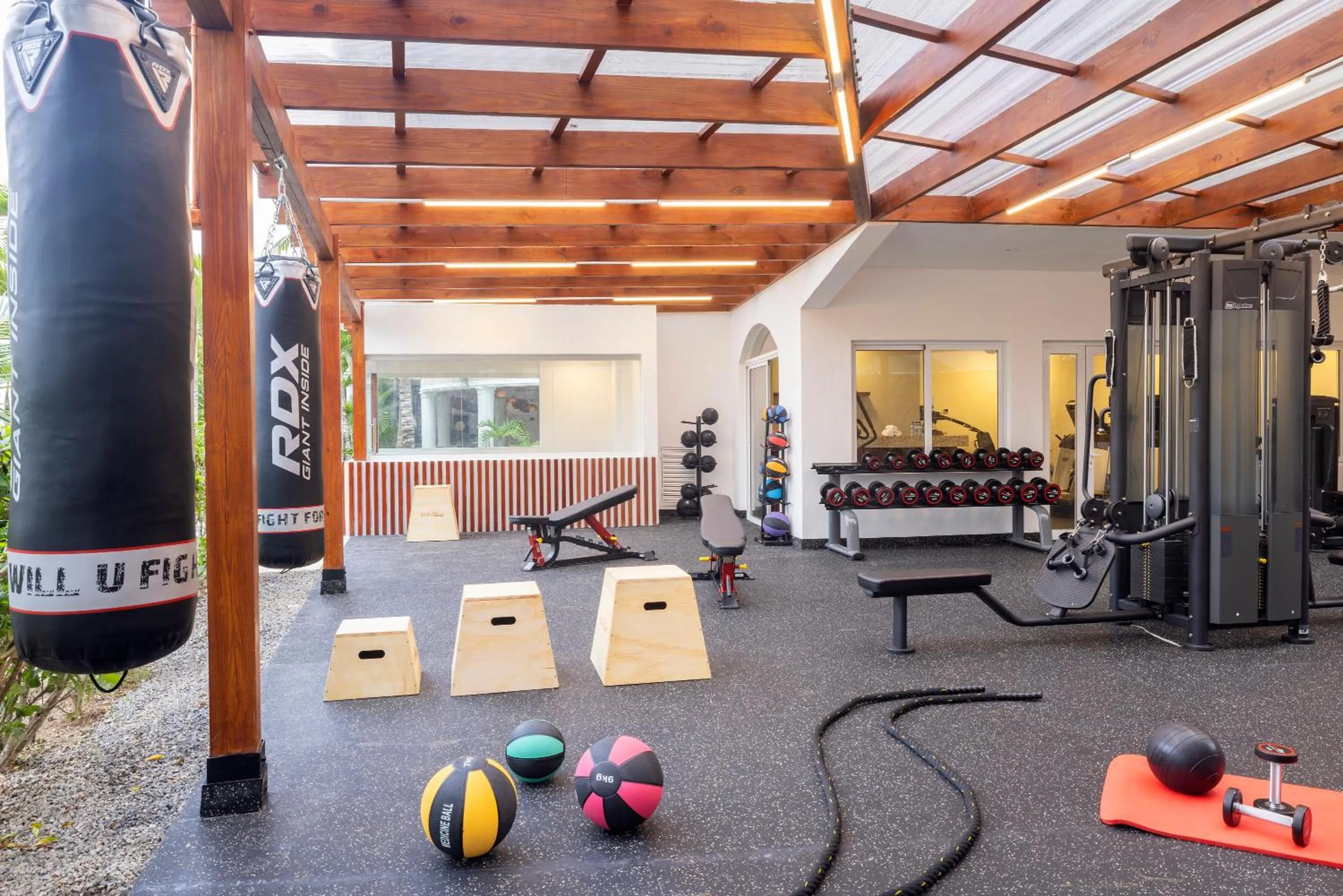 Fitness centre/facilities in Hotel HM Alma de Bayahibe - Adults Only - All Inclusive