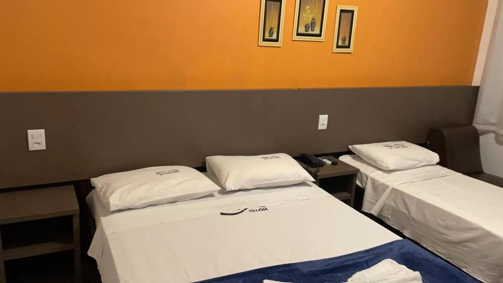 Bed in Hotel Enseada de Ponta Negra