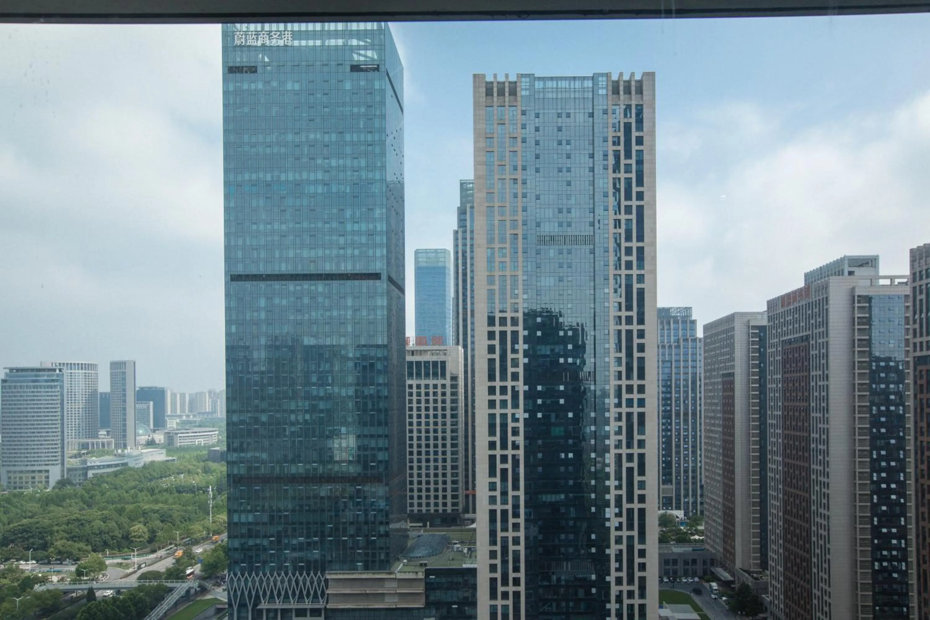 City view in Somerset Swan Lake Hefei