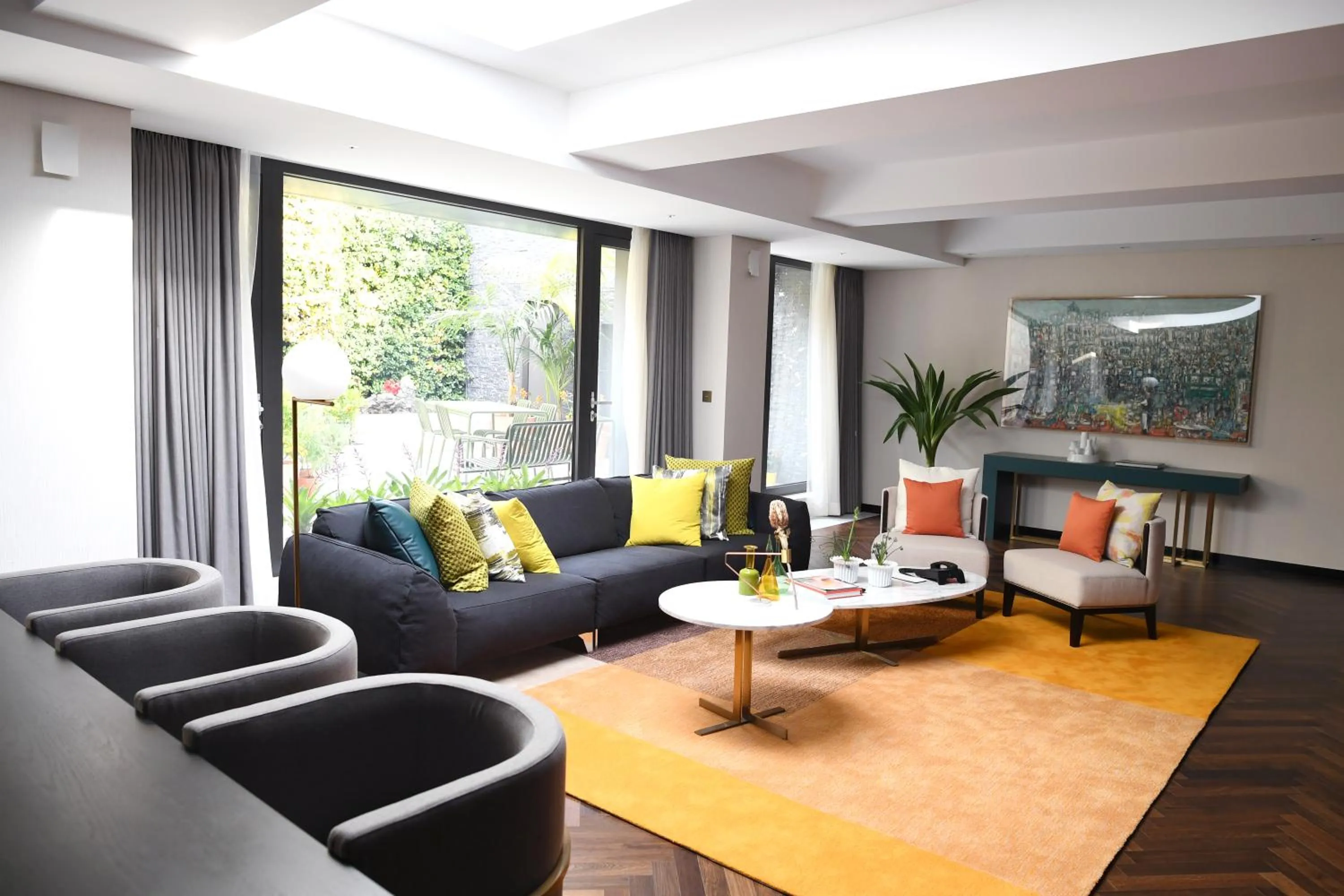 Living room in Maison Glad Jeju