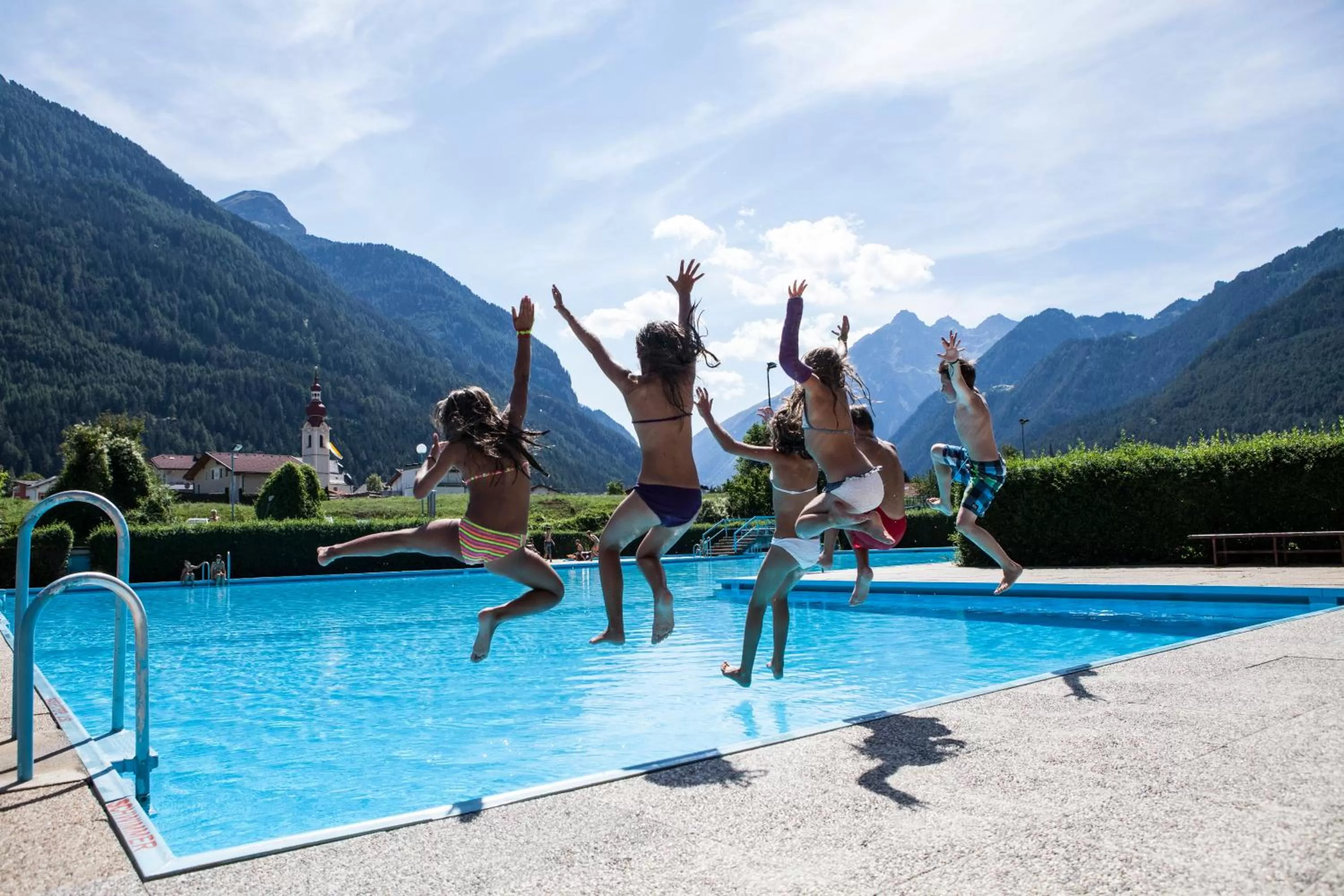 Aqua park, Swimming Pool in Pension Fuchs