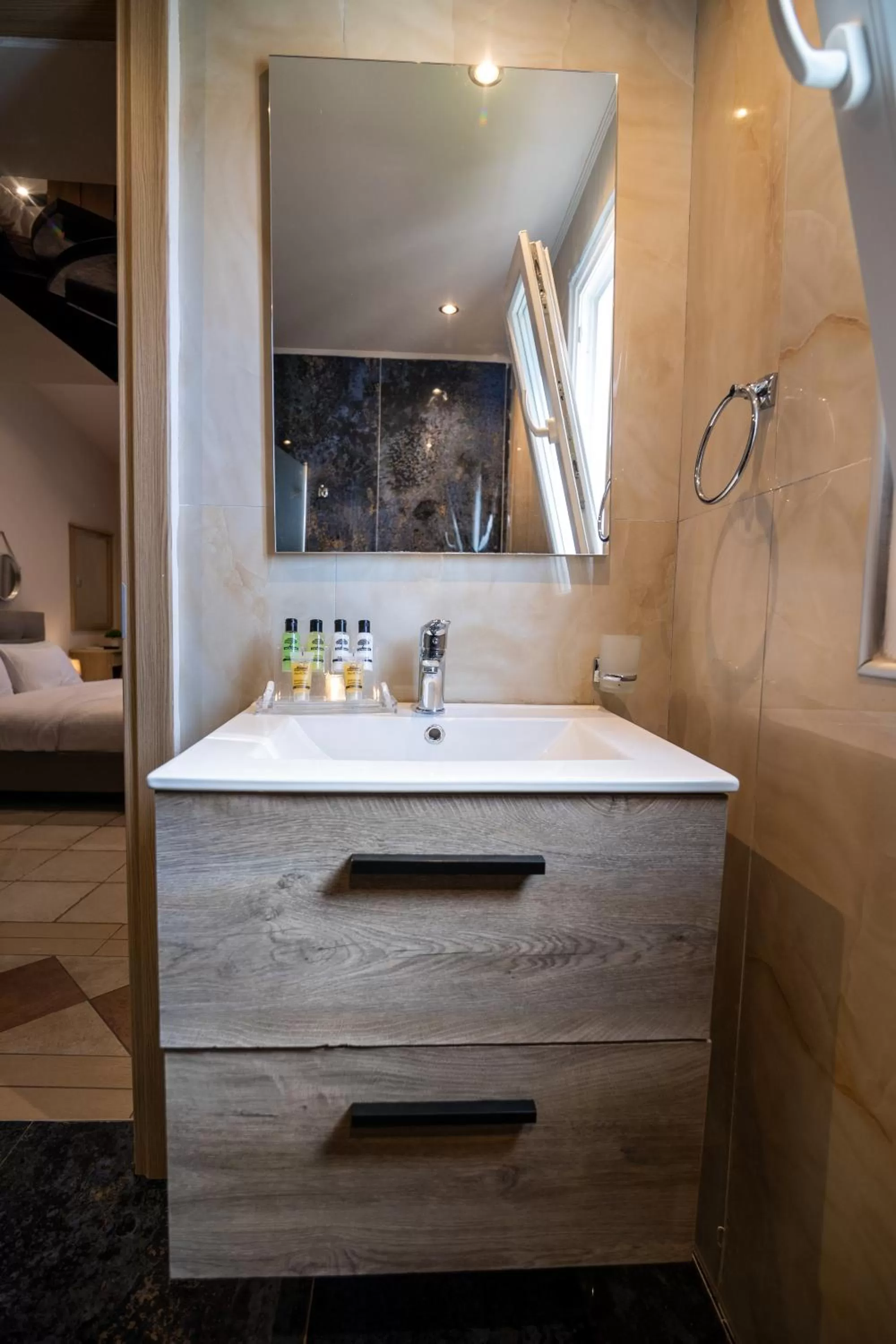 Bathroom in Votsalakia Hotel & Luxury Apartments