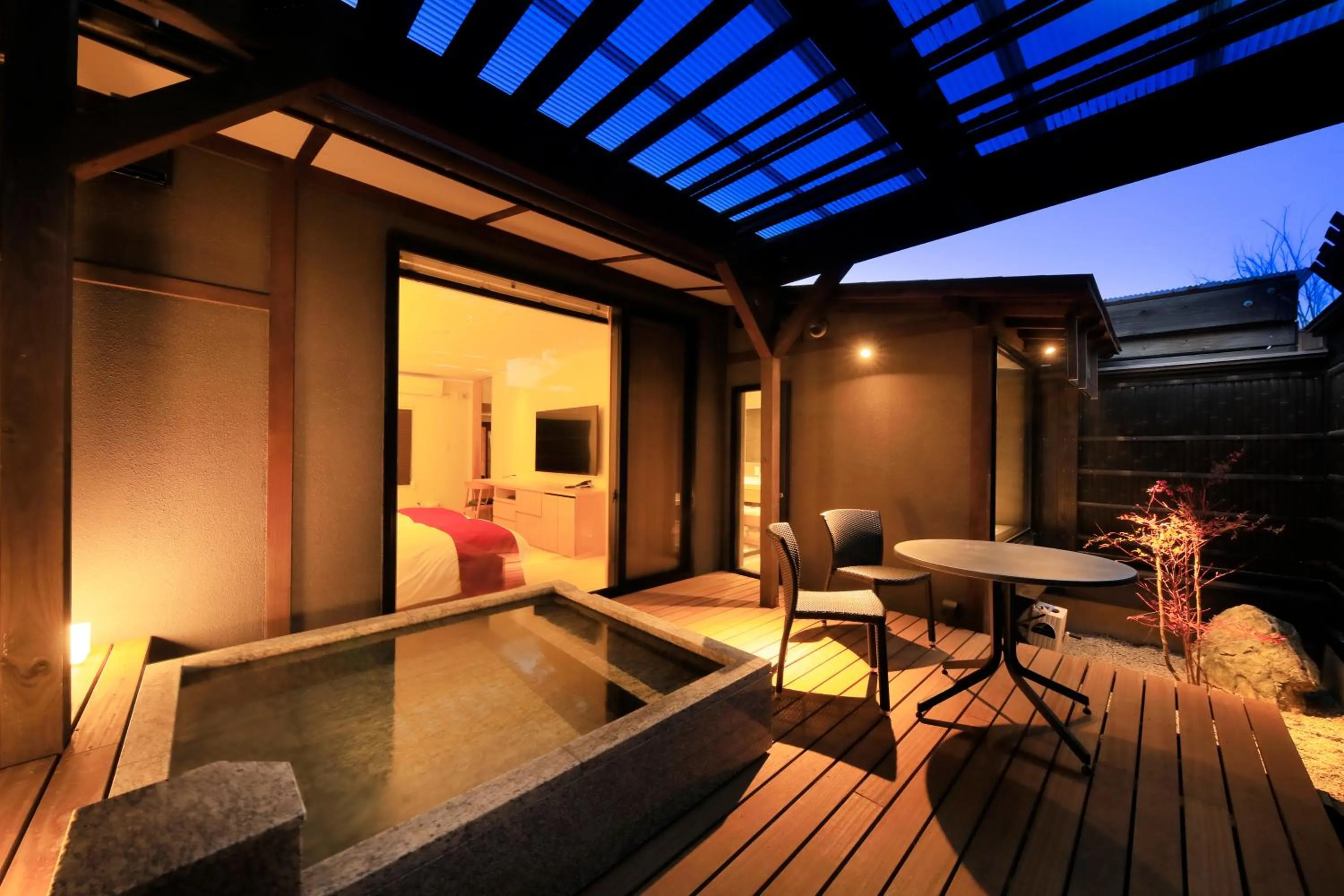 Night in Fuji Onsenji Yumedono