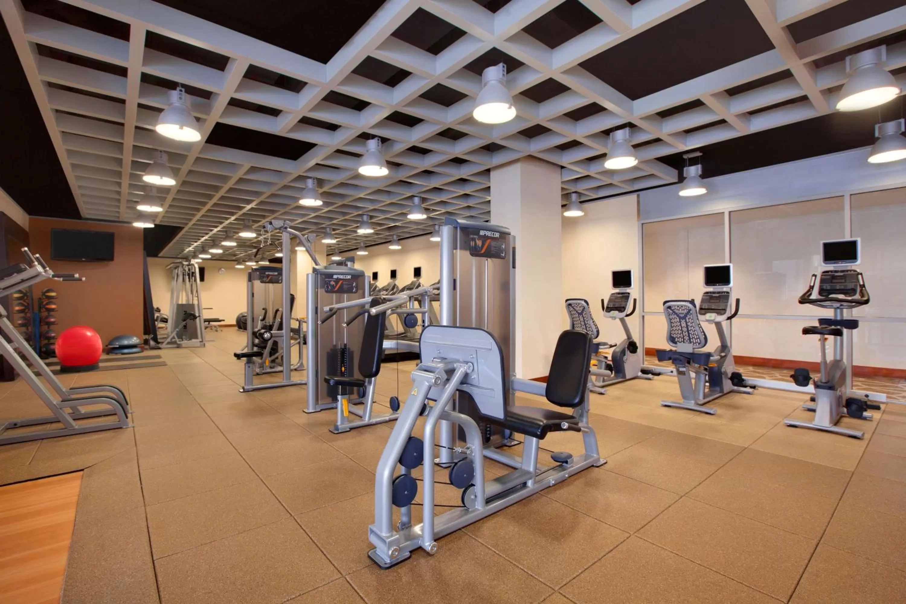 Fitness centre/facilities in Hilton Baltimore BWI Airport