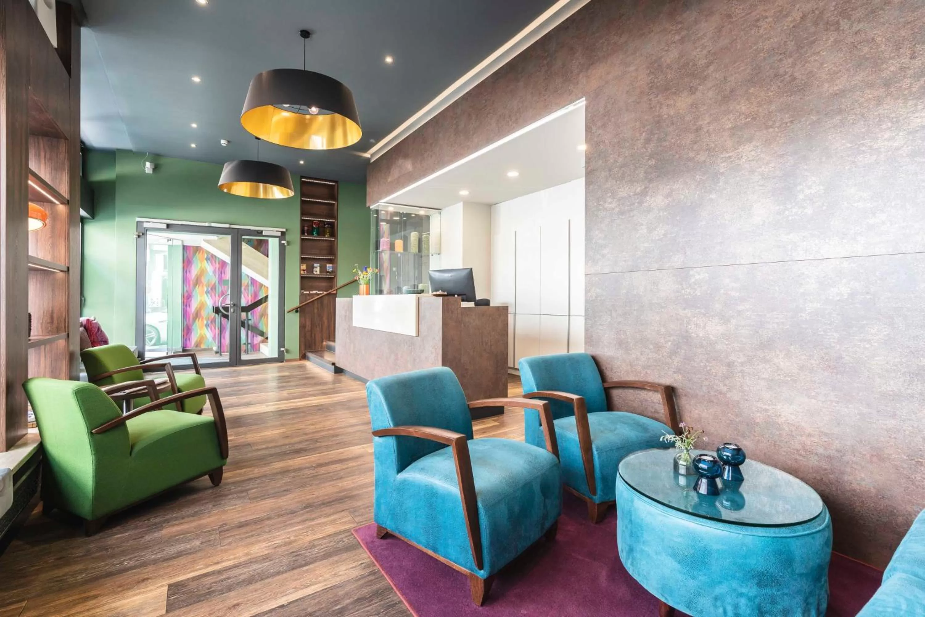 Lobby or reception in Westend Hotel (non-smoking)