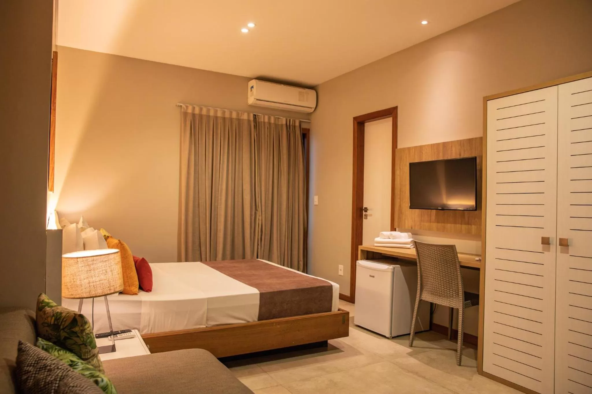 Bed in Bravo Pousada Design