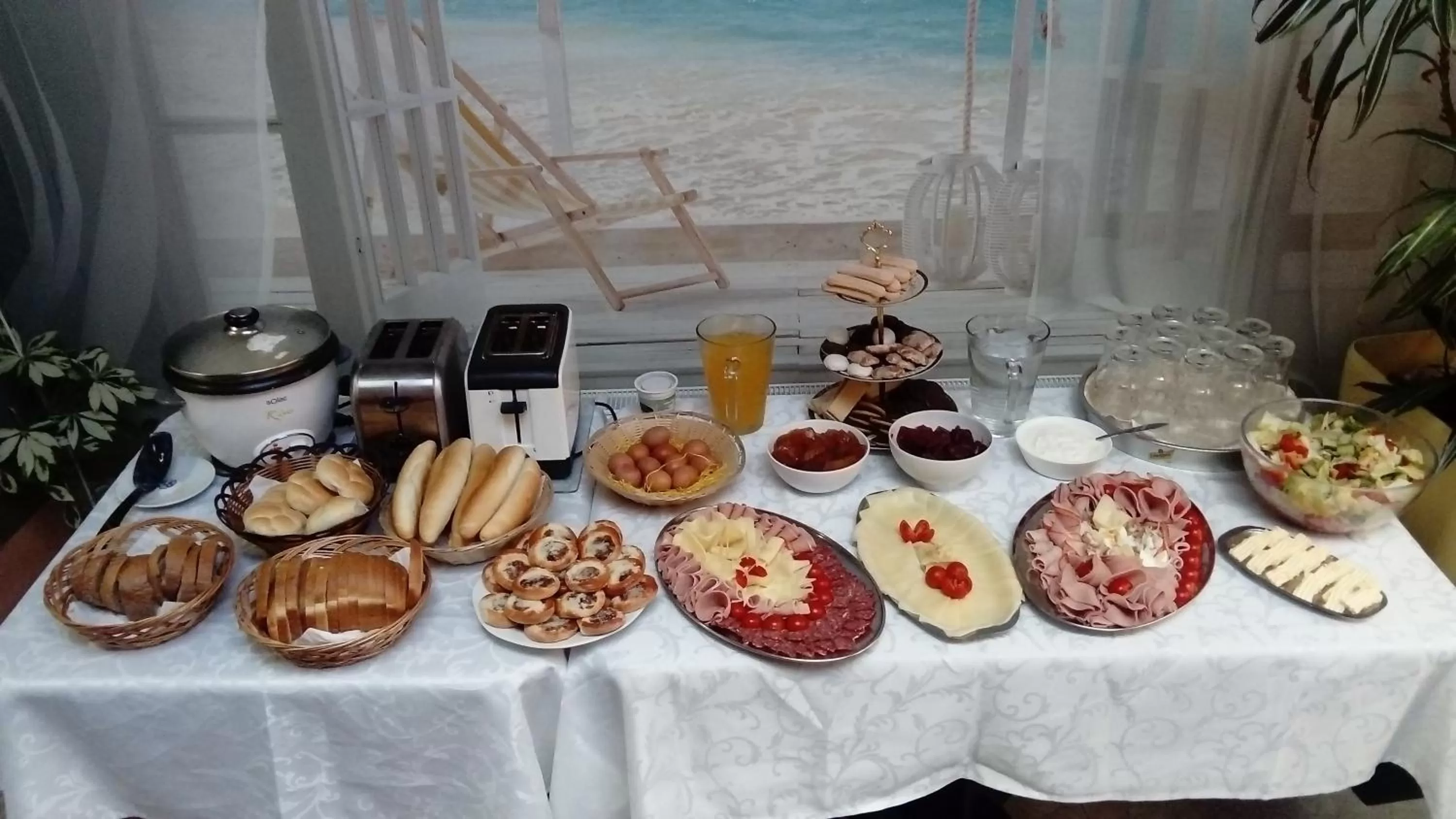 Food close-up in Hotel Aladin