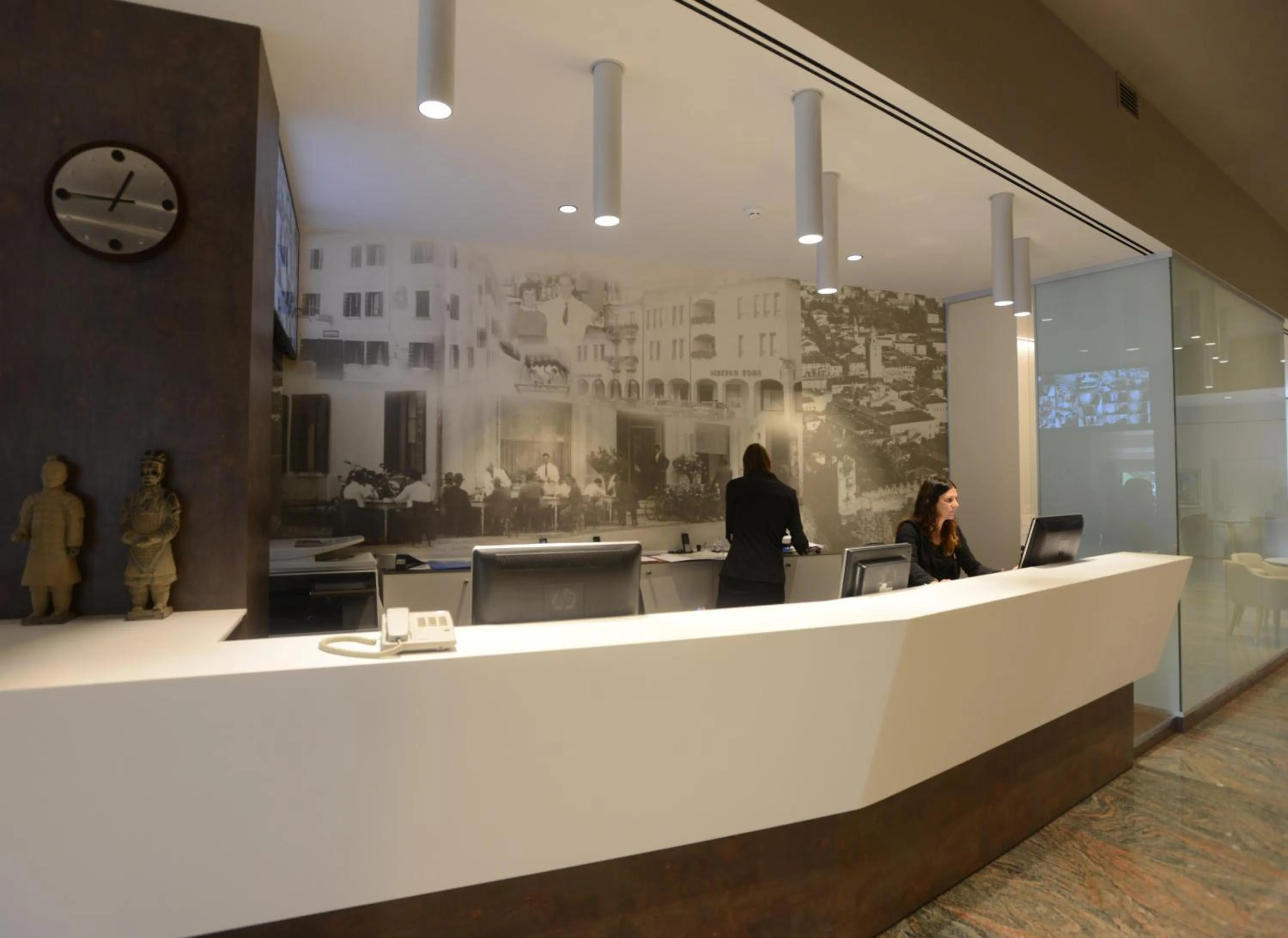 Lobby or reception in Albergo Roma, BW Signature Collection