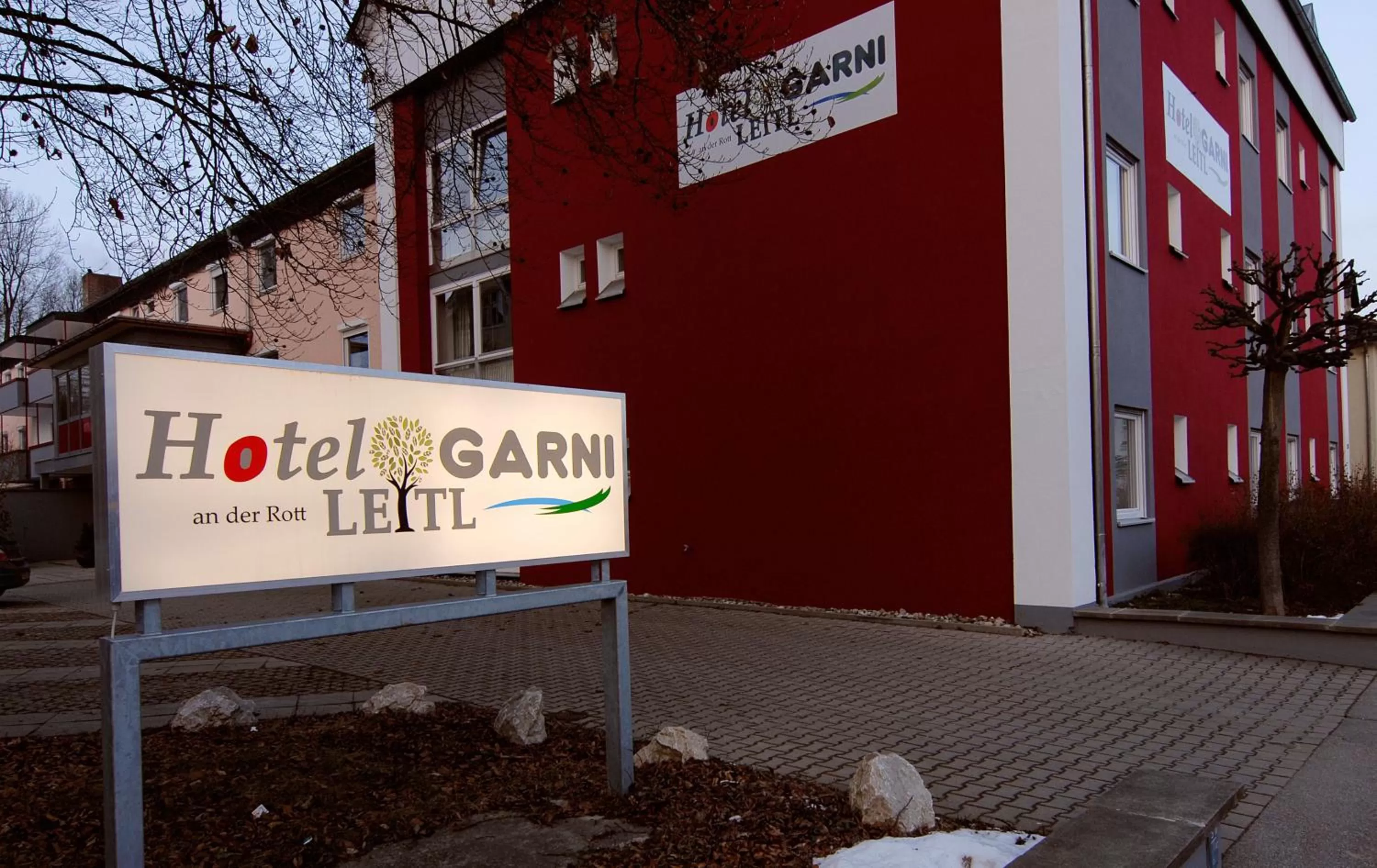 Facade/entrance in Garni Hotel Leitl GmbH