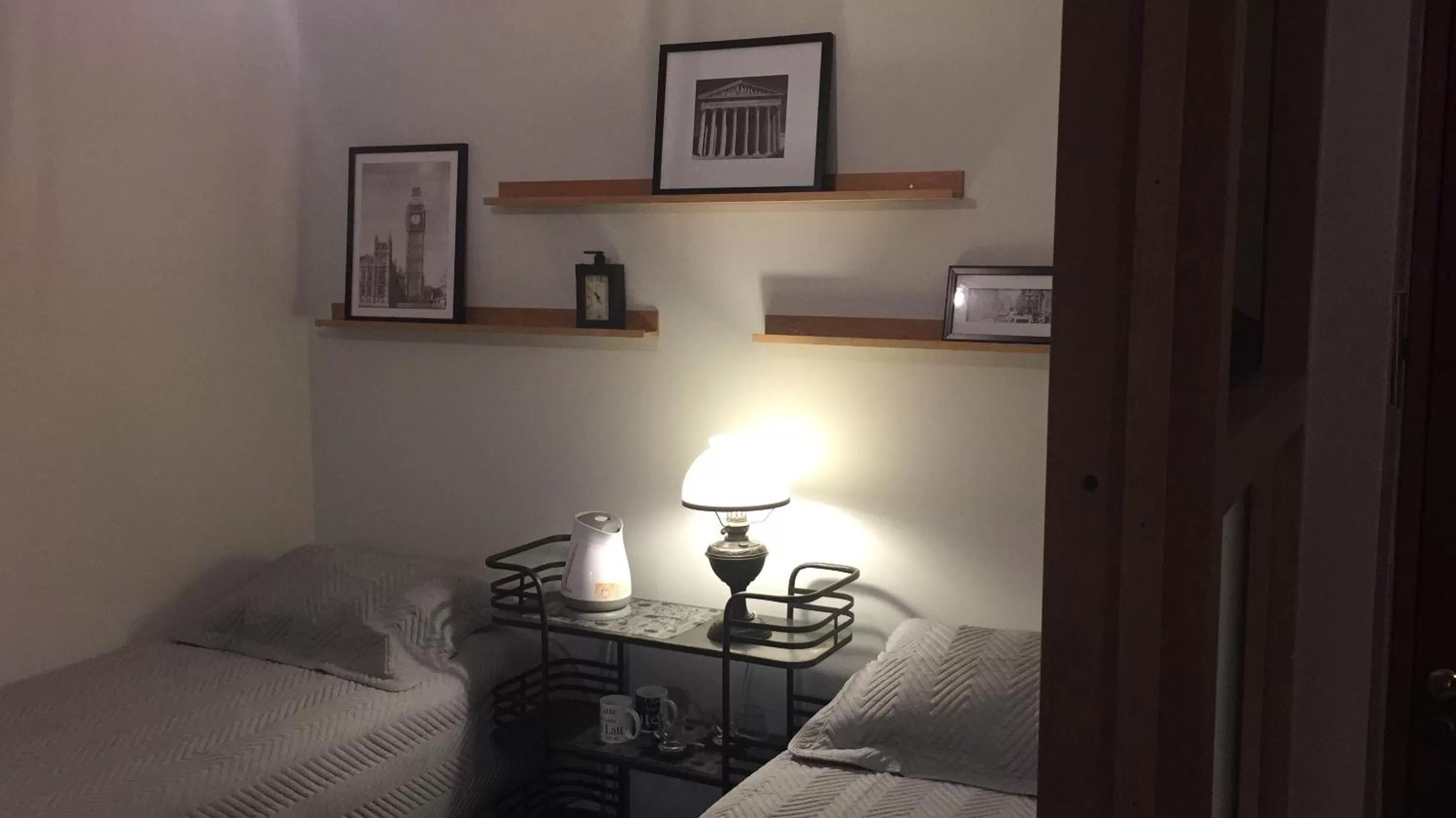 Decorative detail, Bed in Rent apart Las Condes