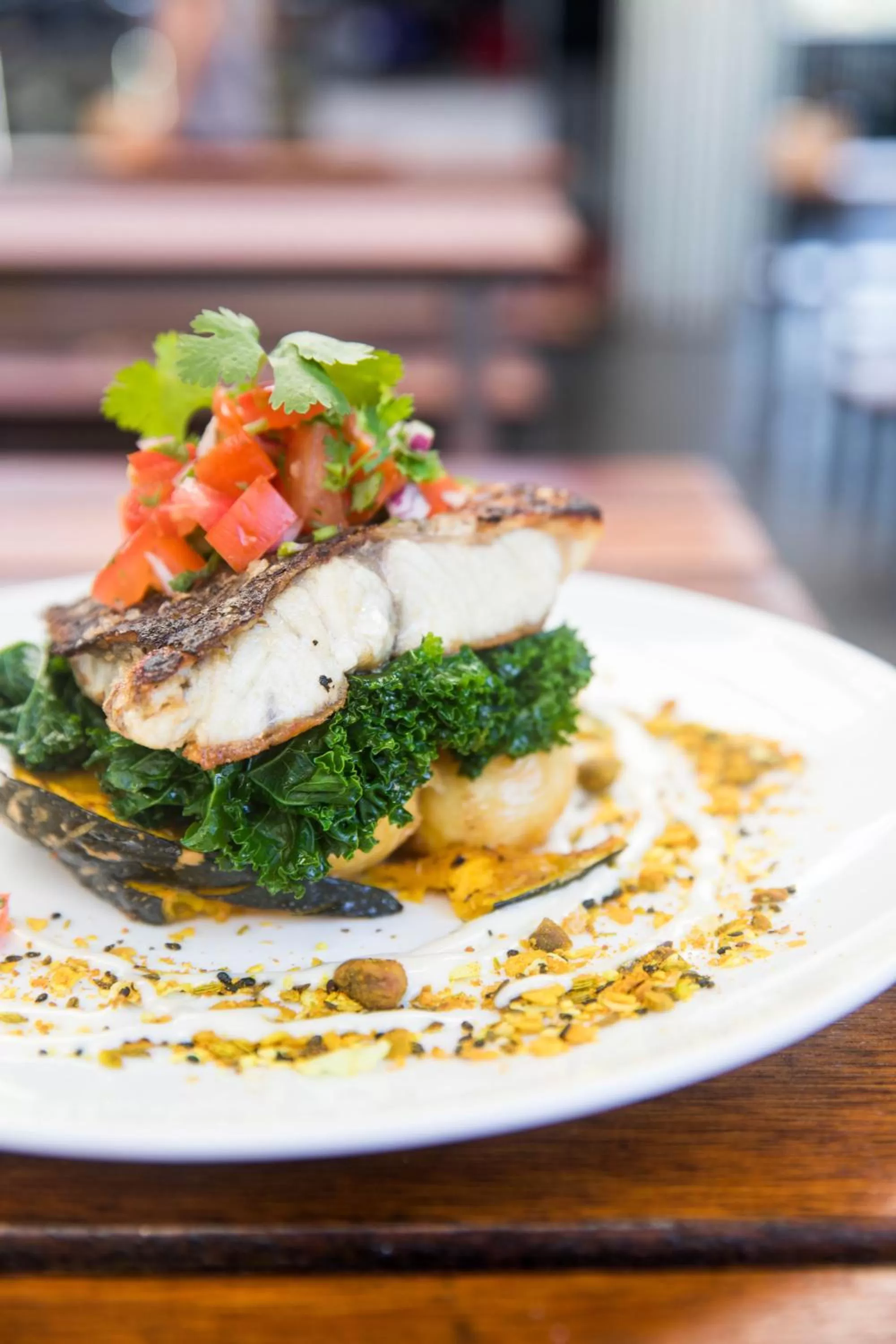 Dinner in The Park Hotel Motel, Suffolk Park