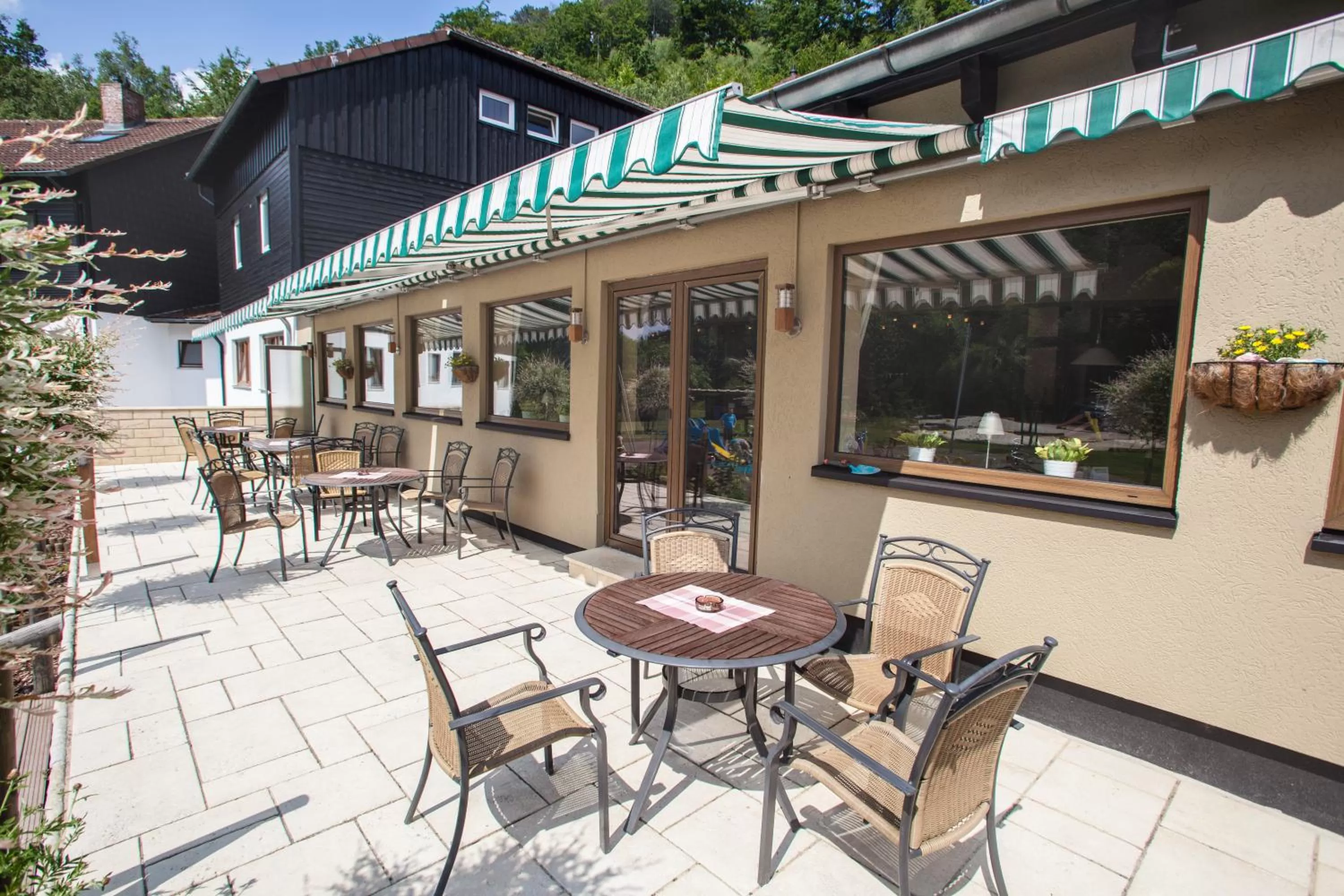 Patio in Hotel Im Tannengrund