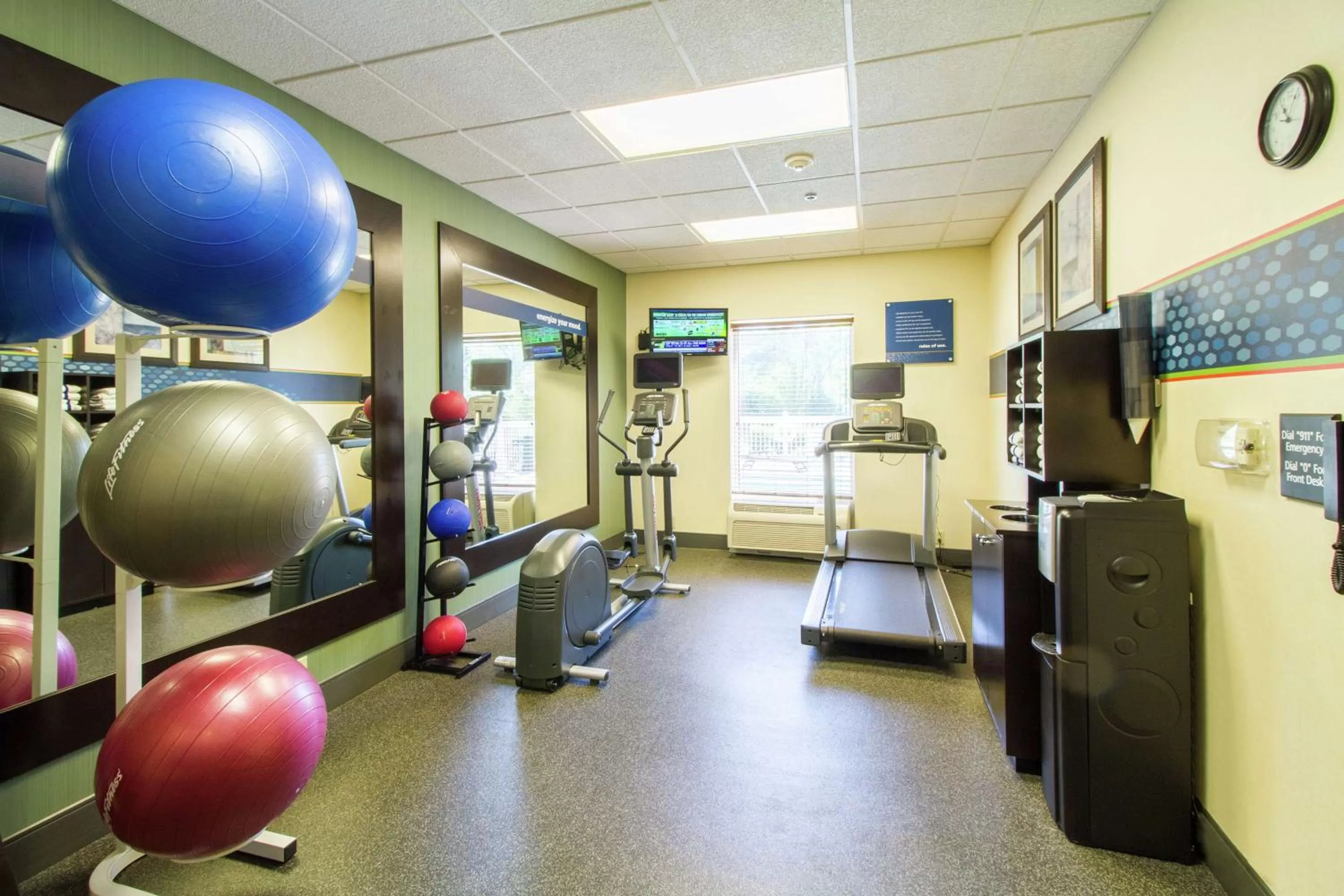 Fitness centre/facilities in Hampton Inn & Suites Huntsville Hampton Cove