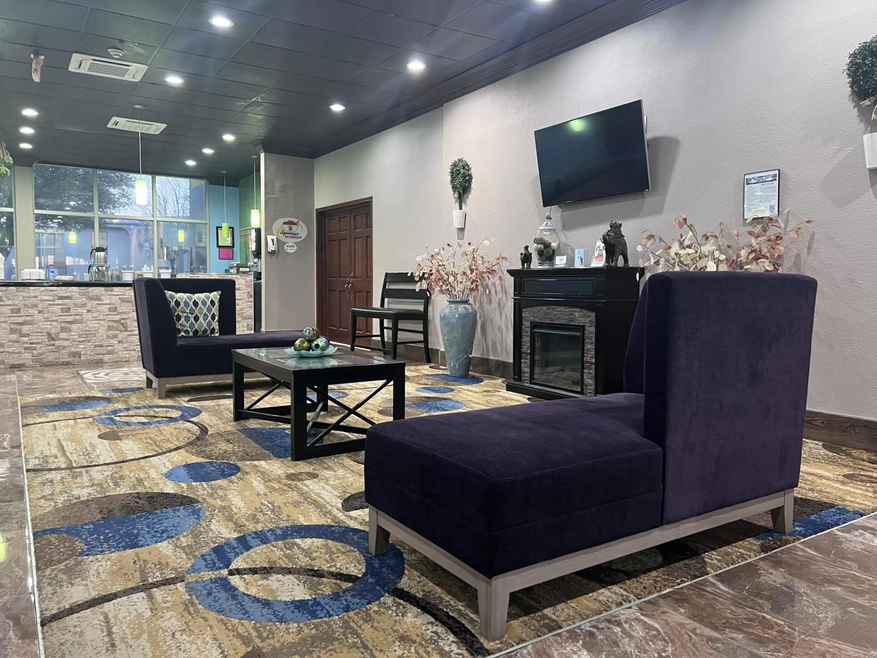 Lobby or reception in Super 8 by Wyndham Ft Stockton
